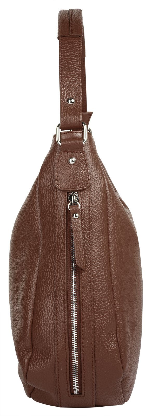 Cluty Shopper echt leer, made in italy