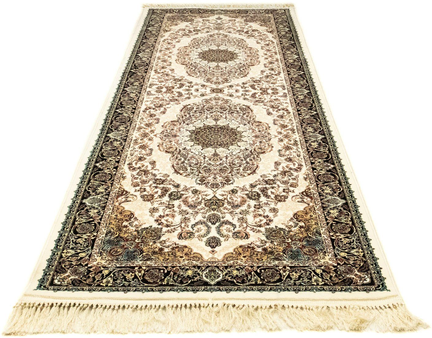 morgenland Loper Anil lopers maat 100 cm x 200 cm x 8 mm beige