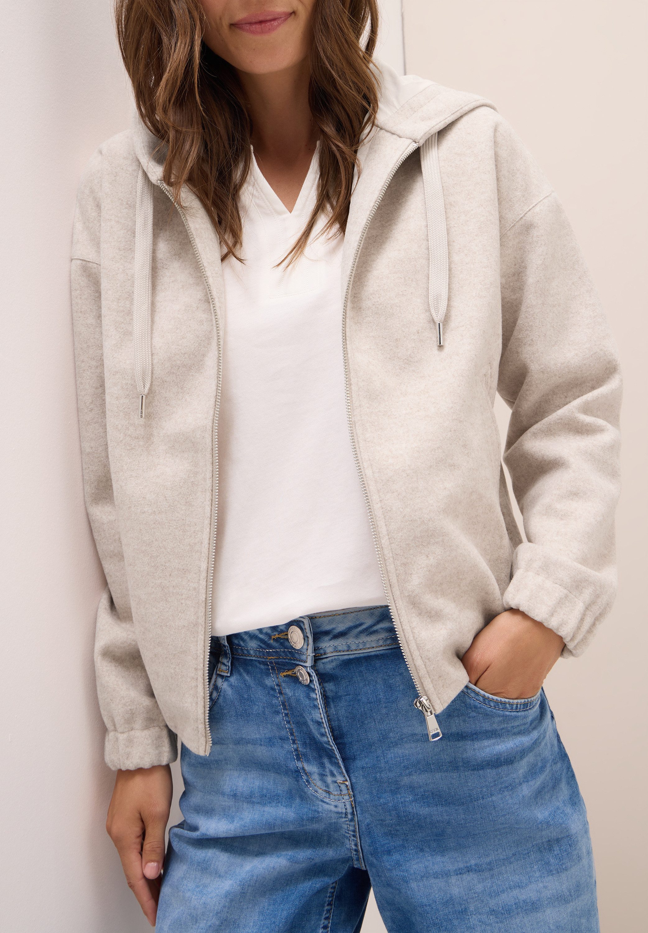 Cecil Blouson in wol-look