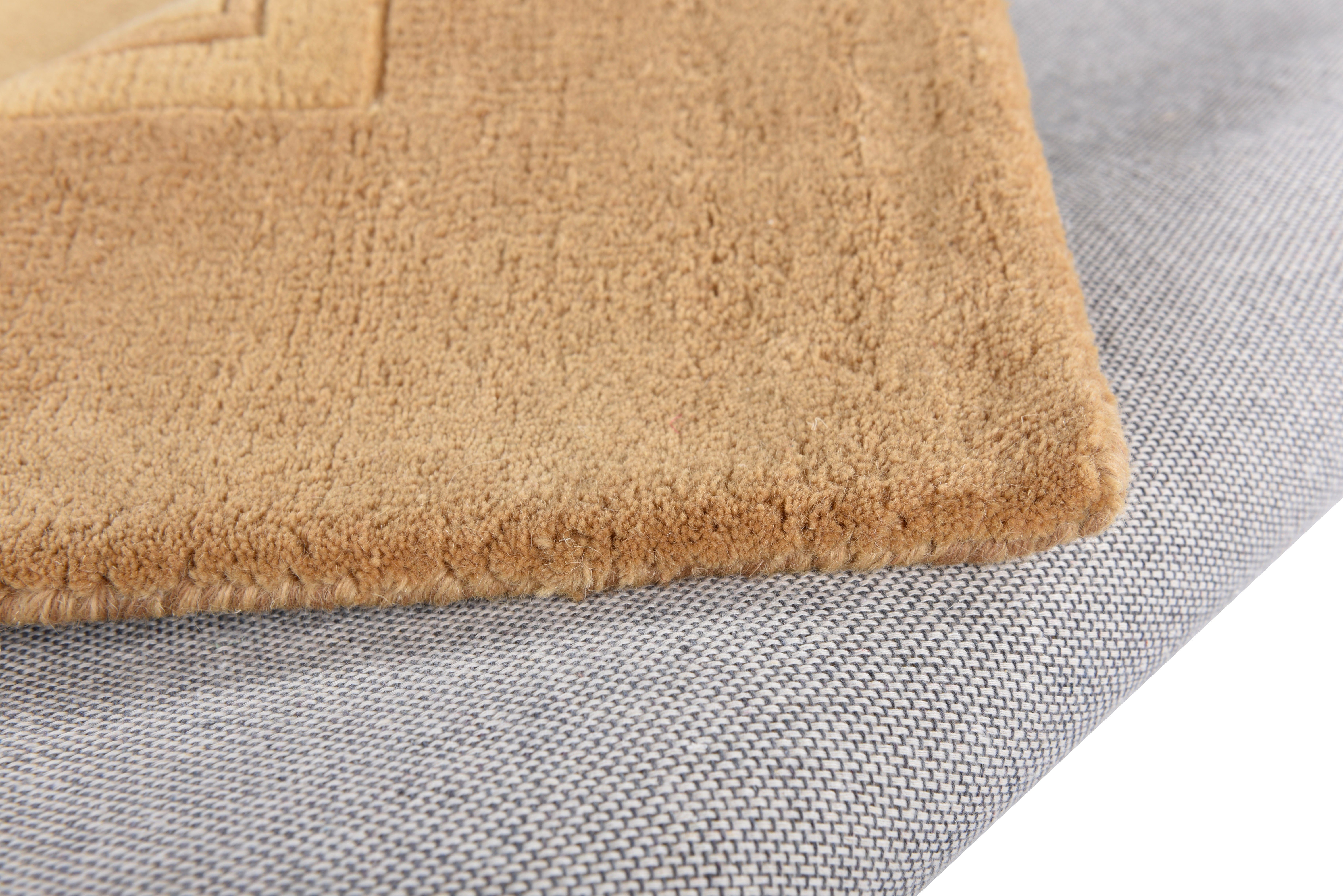 THEKO Wollen kleed Royal Nepali 3029 zuivere wol, handgetuft, modern design, met randdessin
