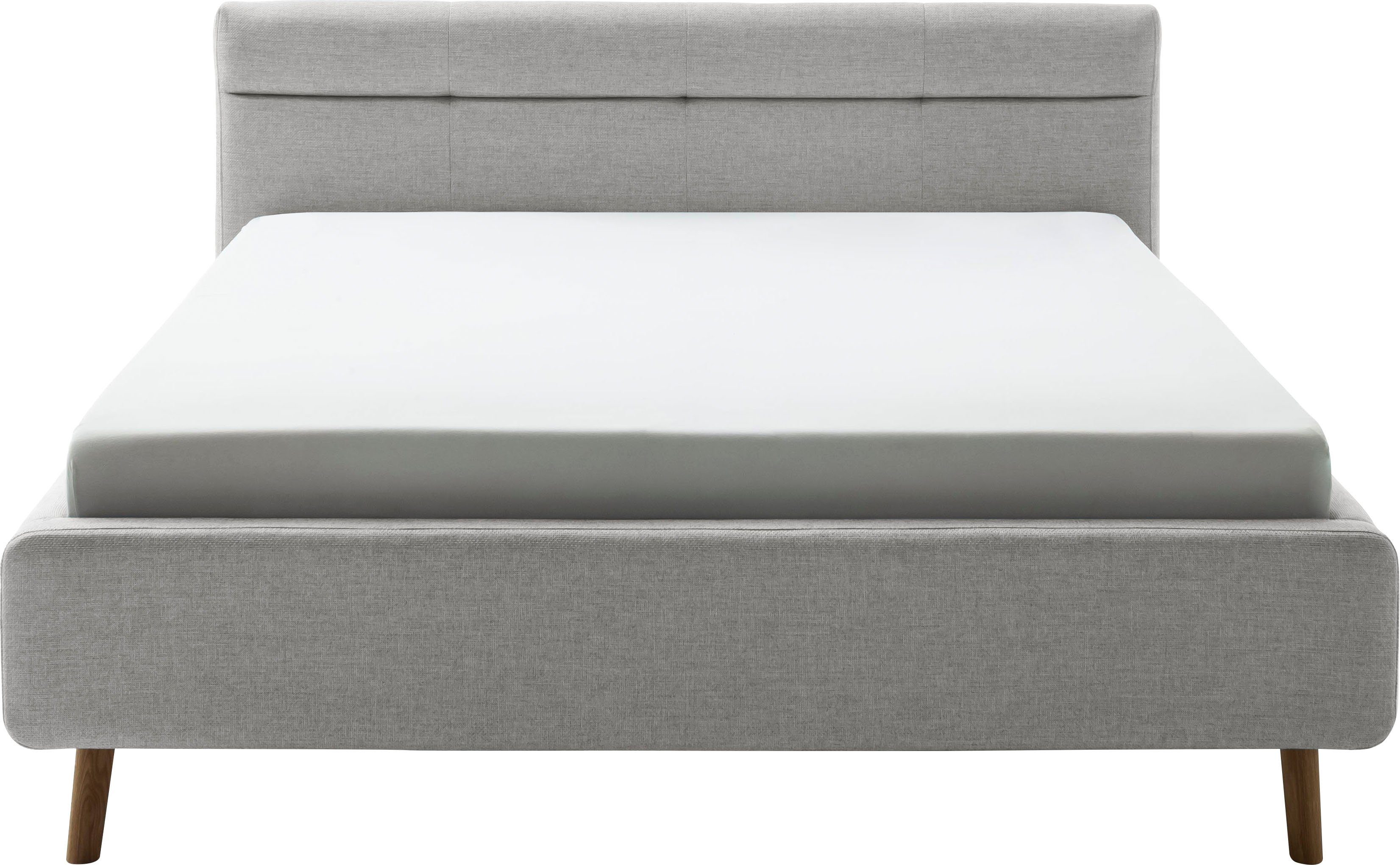 meise.möbel Gestoffeerd bed Lotte met lattenbodem en bedkist