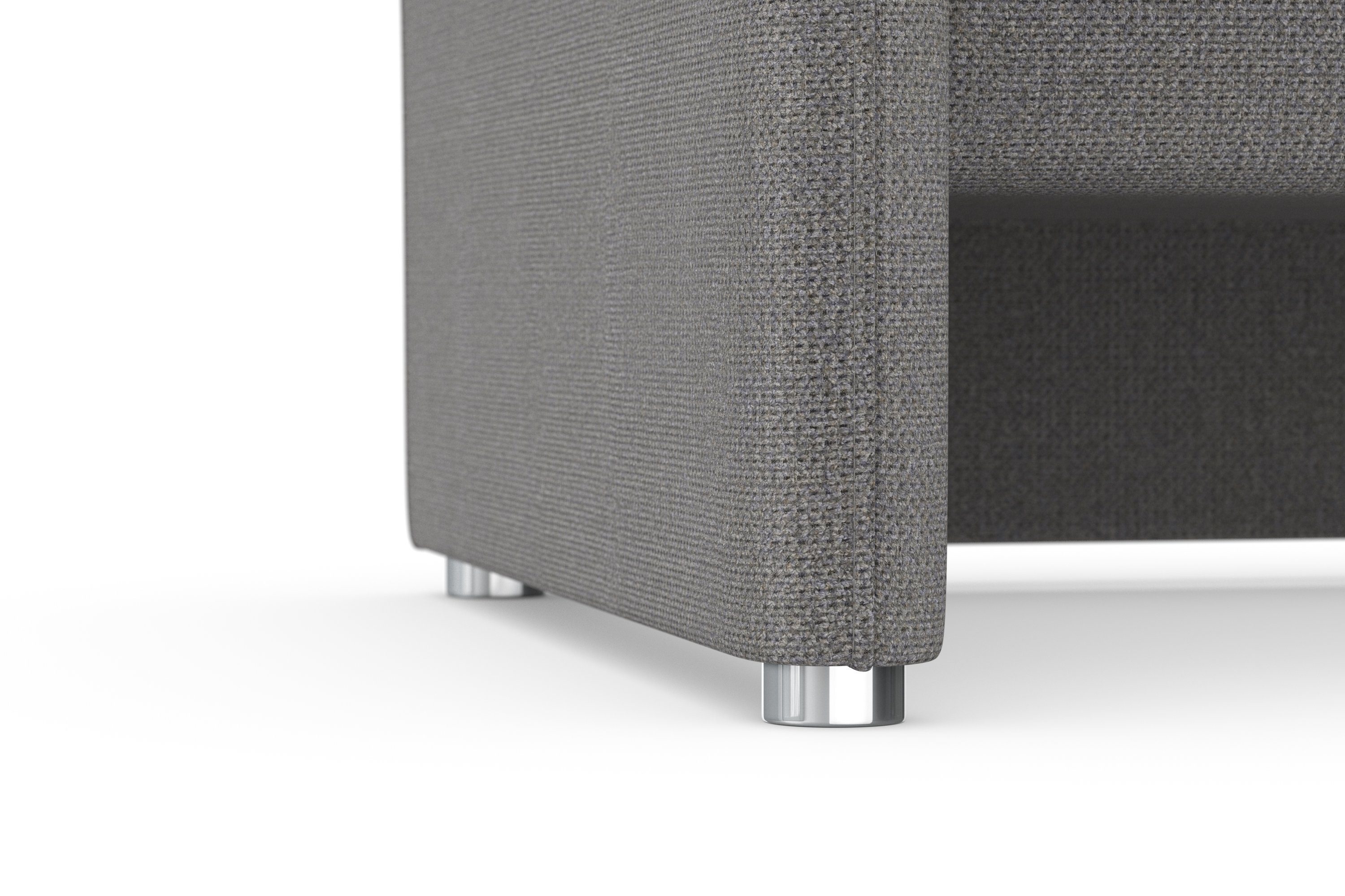DOMO collection 2-zitsbank Pina met binnenvering, breedte 199 cm