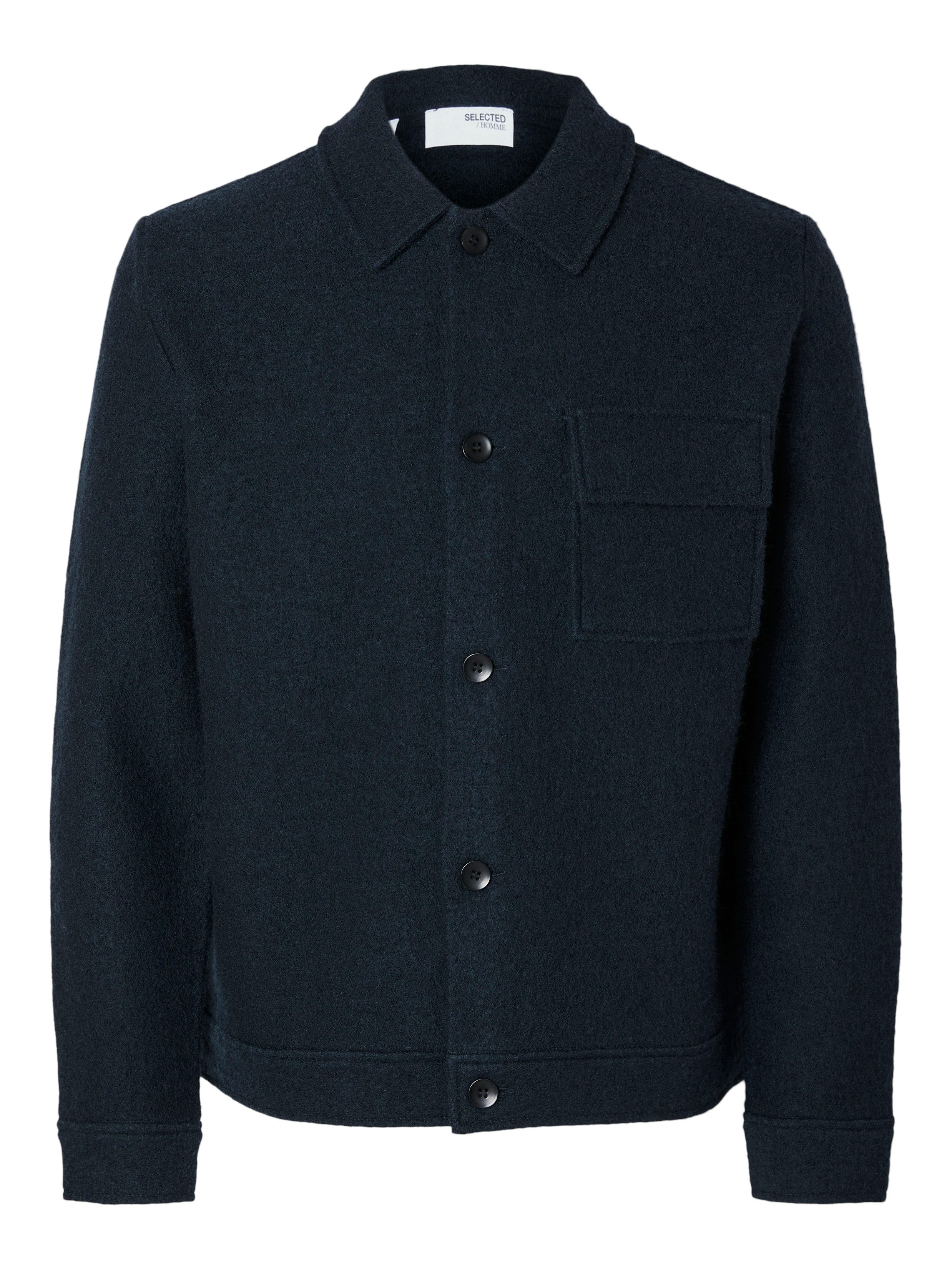 SELECTED HOMME Vest SLHNEALY LS KNIT SHIRT JACKET NOOS