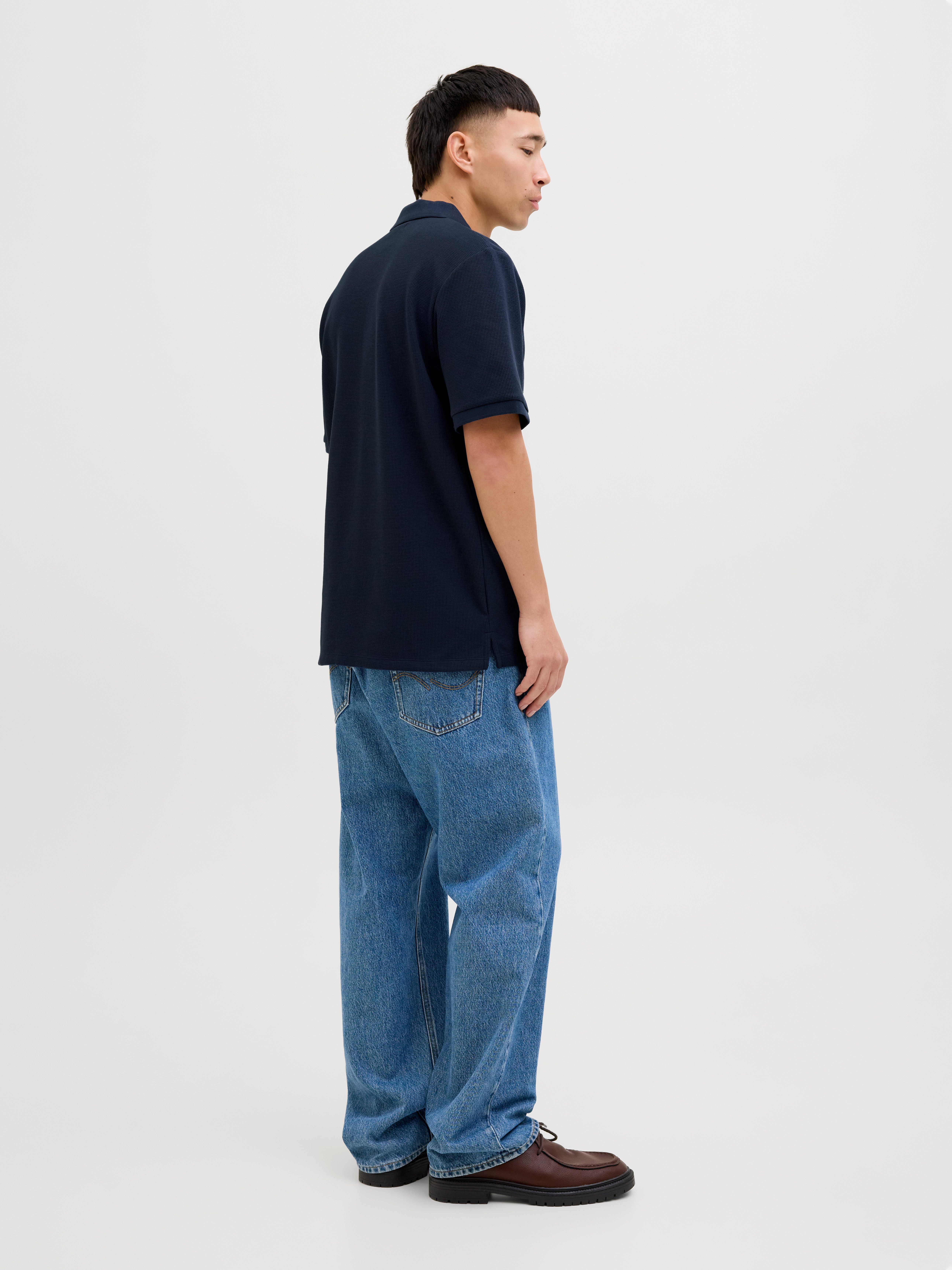 Jack & Jones Poloshirt JJEAUSTIN ZIP POLO SS NOOS