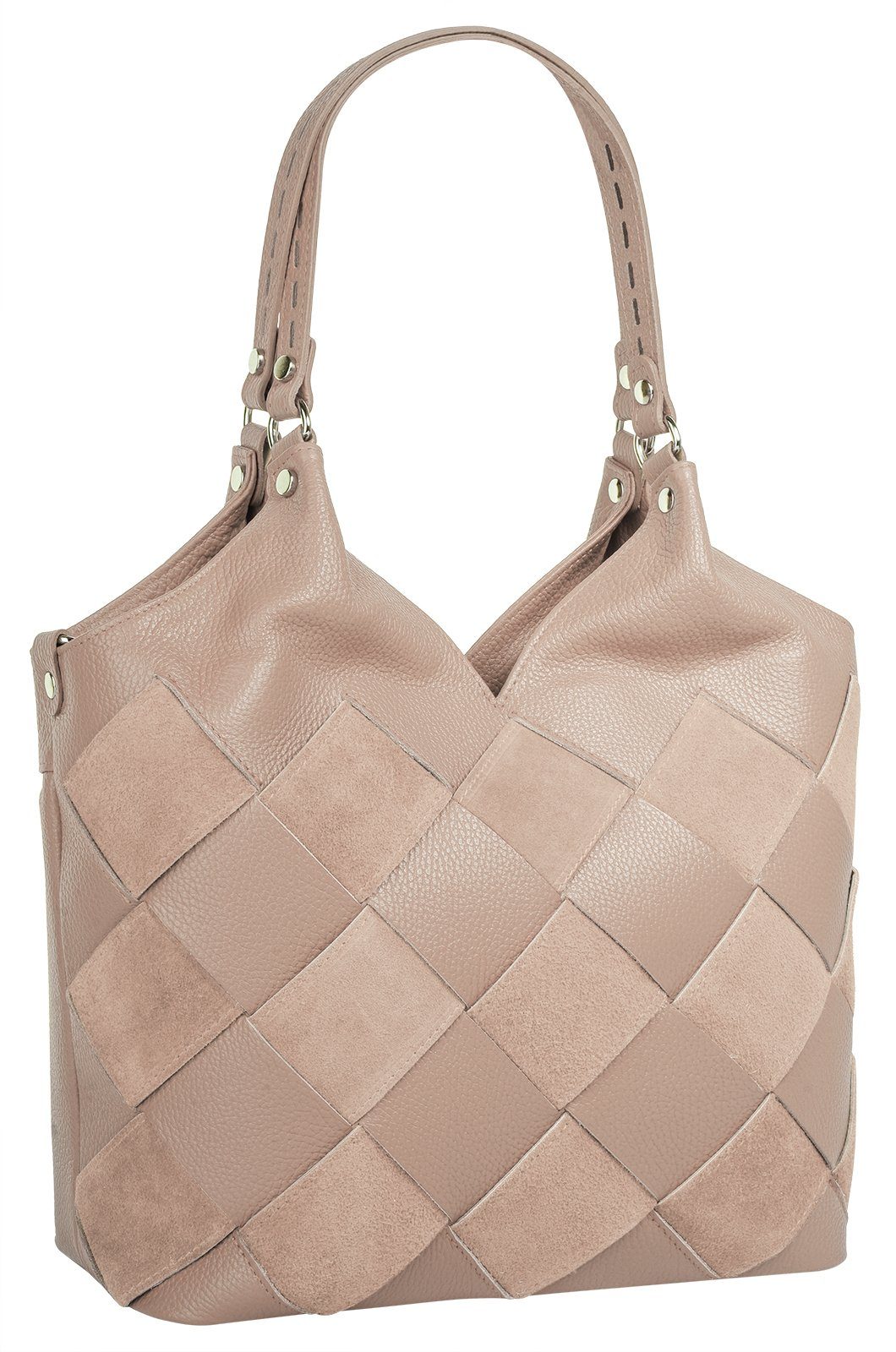 Samantha Look Shopper echt leer, made in italy