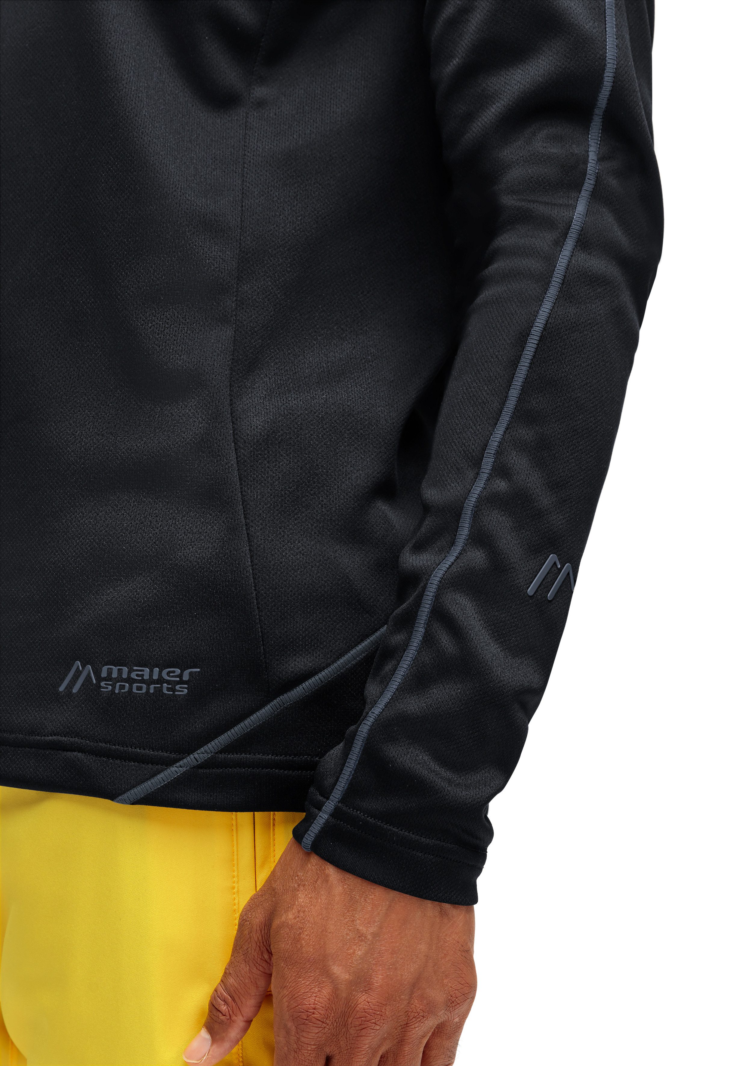 Maier Sports Functioneel shirt Roger functionele heren midlayer voor outdoor tochten en uitstapjes