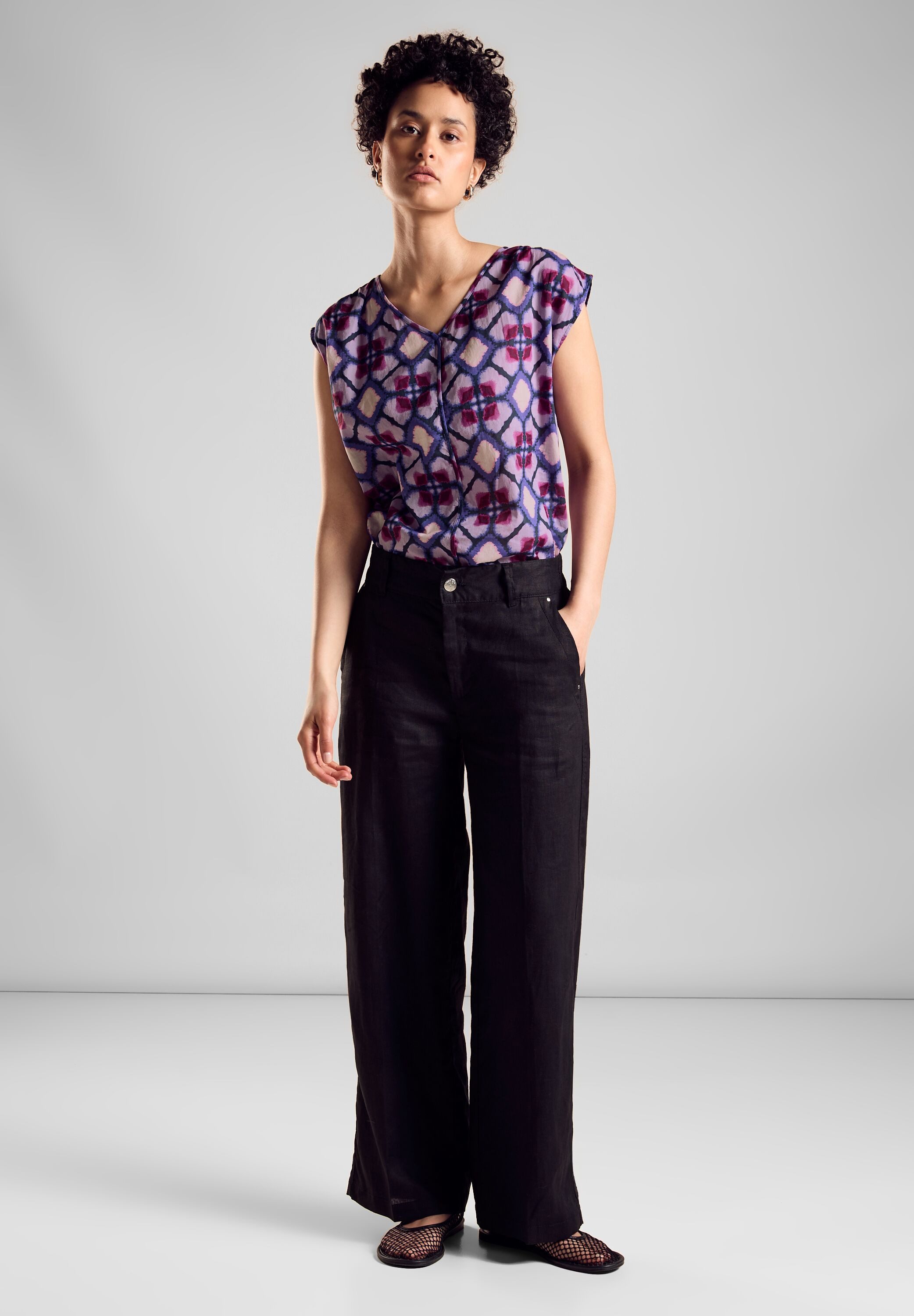 STREET ONE Top met print