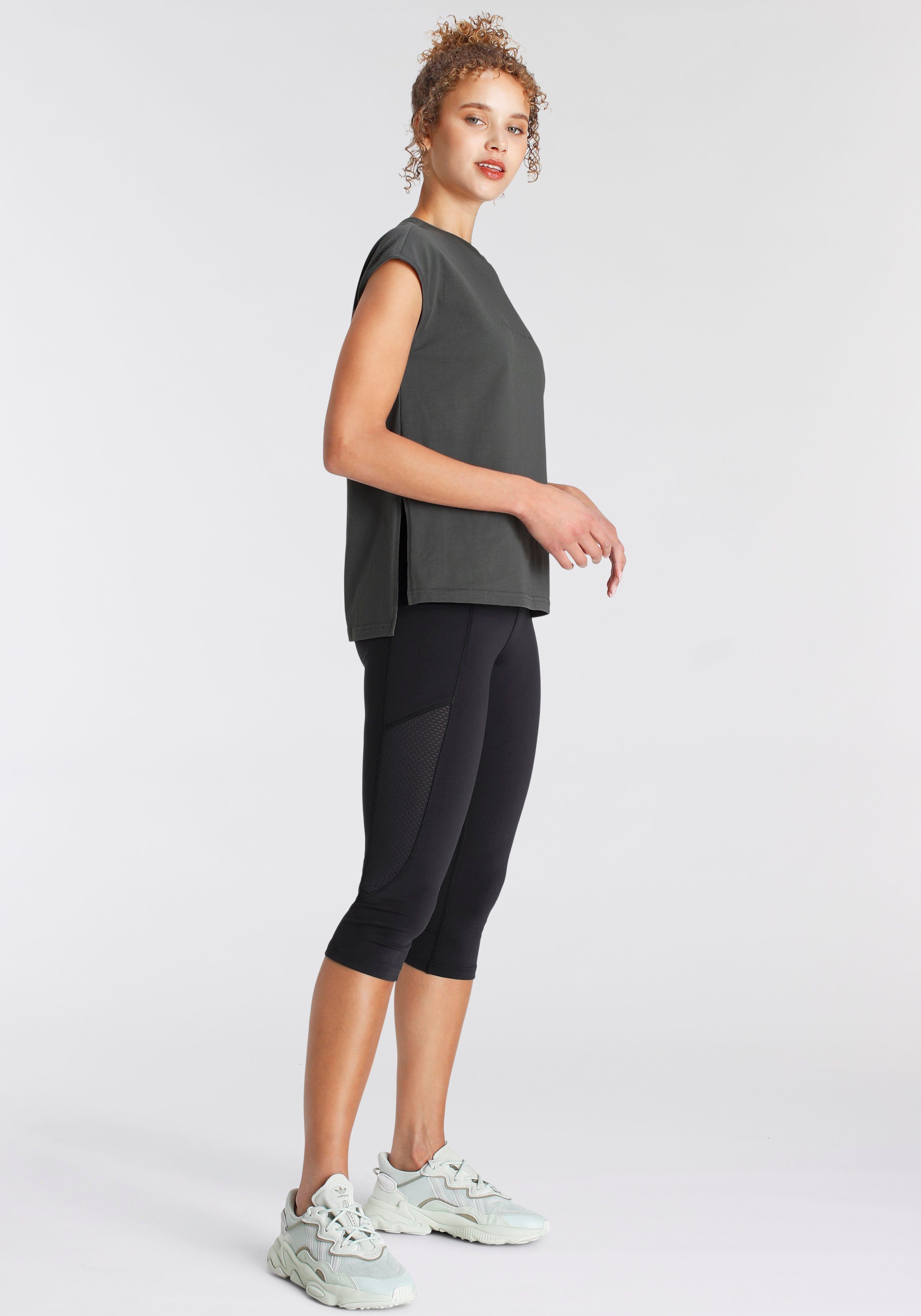 FAYN SPORTS 3/4 legging Train Slim Cropped met ademende inzetten
