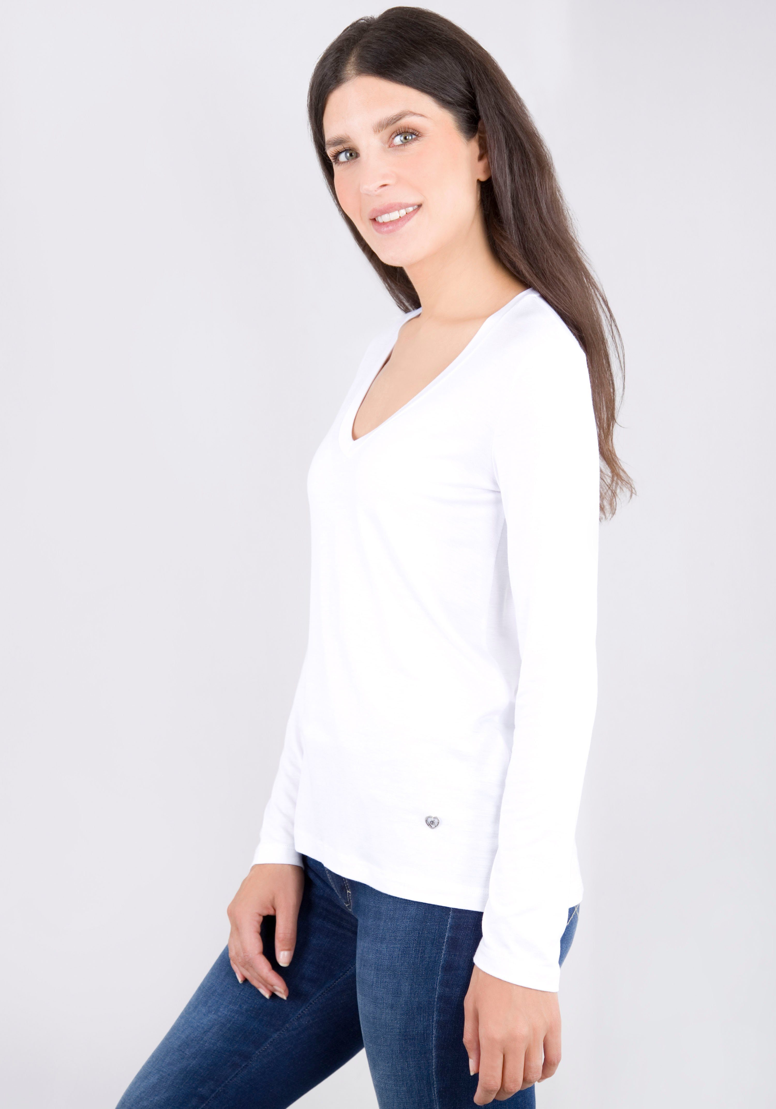 Please Jeans Shirt met lange mouwen