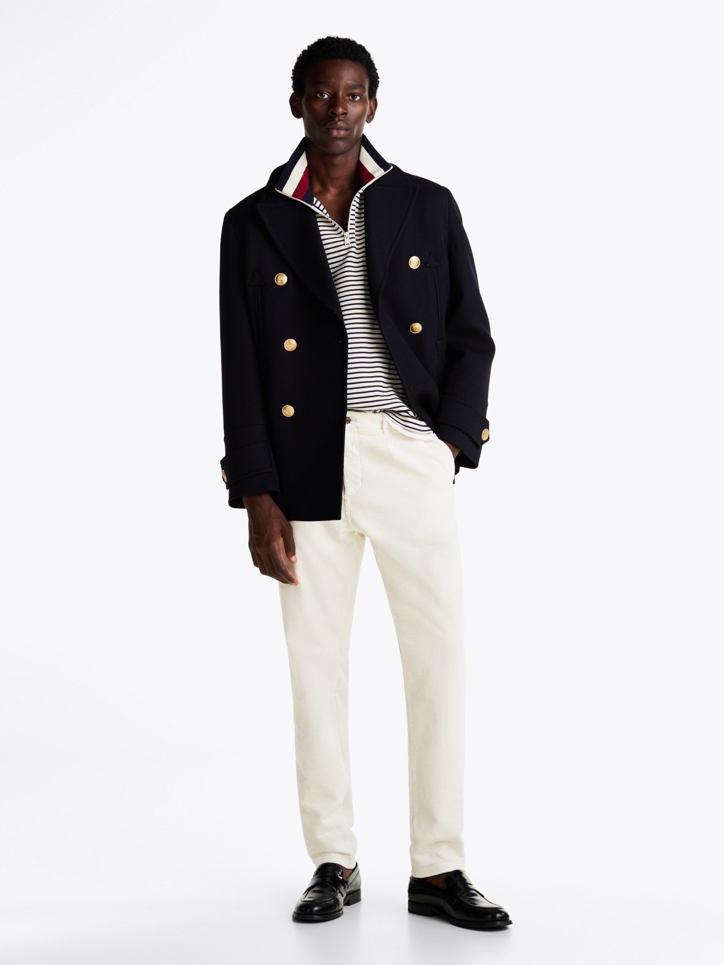 Tommy Hilfiger Cordbroek HARLEM CHINO 1PLT WIDE CORD GMD