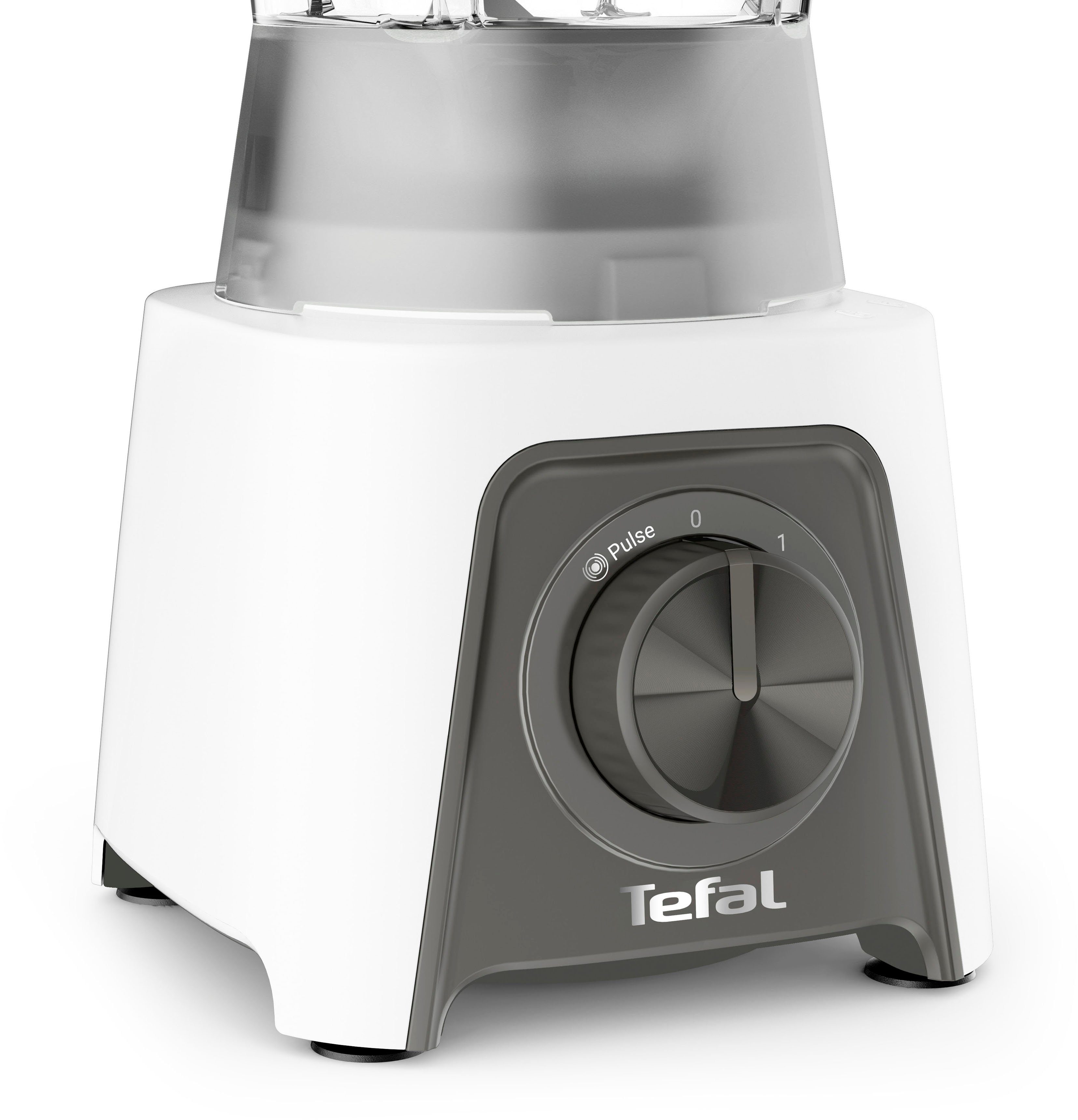 Tefal Blender BL2C01 Blendeo 1,5 liter, 2 snelheden + pulse-functie, duraforce lemmeten