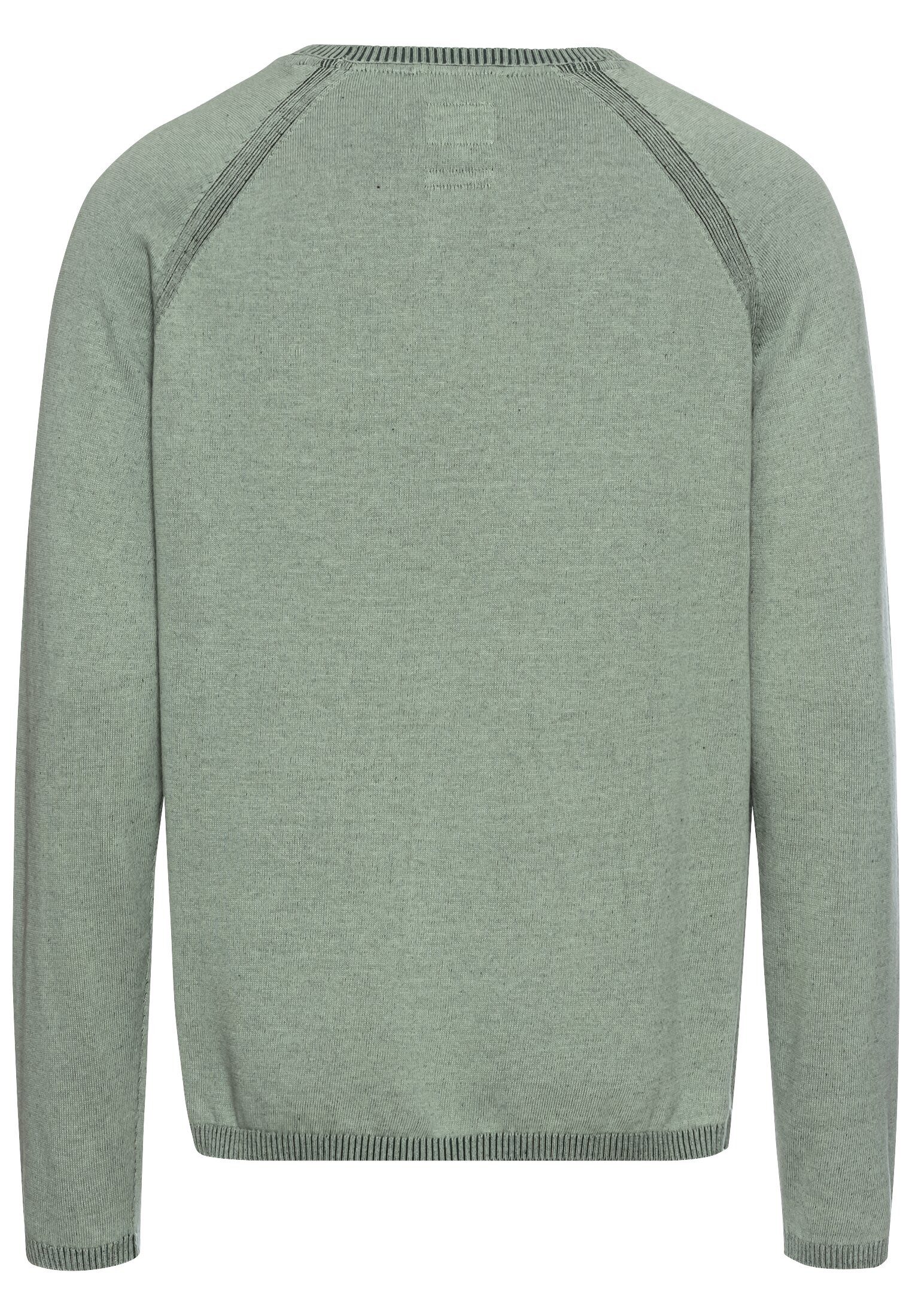 camel active Trui met ronde hals met geborduurd logo
