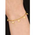 amor edelstalen armband sterren, 2027180 met zirkoon (synthetisch) goud