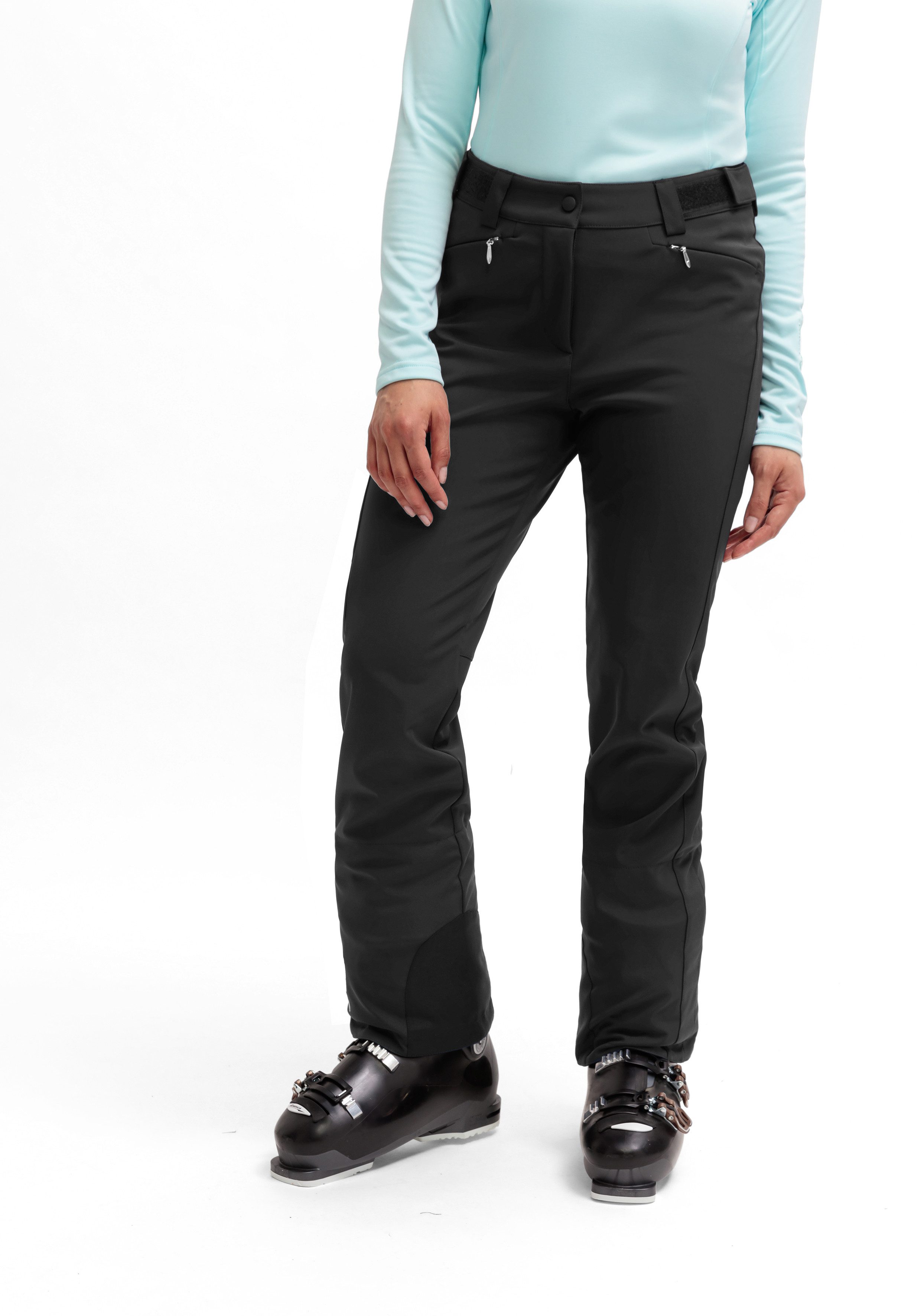 Maier Sports Skibroek Mary 2.0 Dames Softshellbroek, ademend en winddicht, Slim Fit