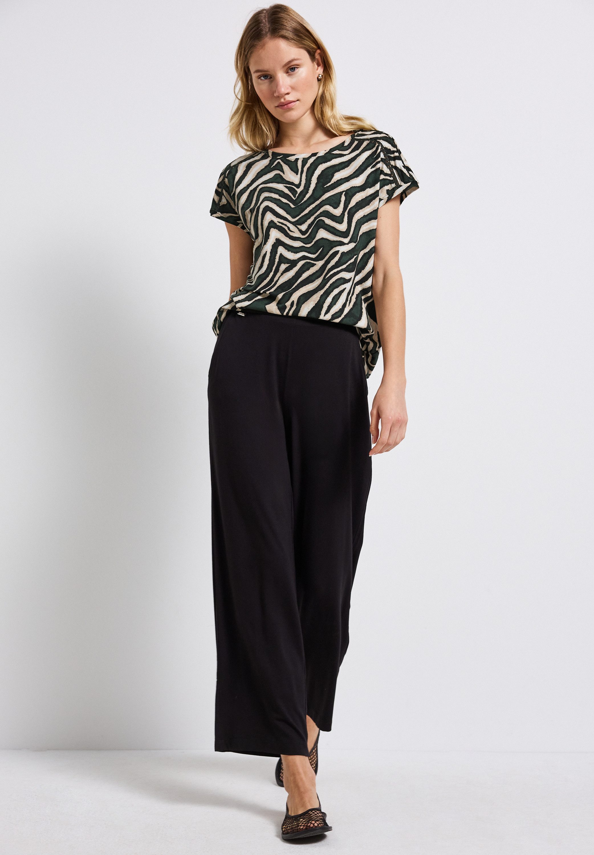 STREET ONE Shirttop met print all-over