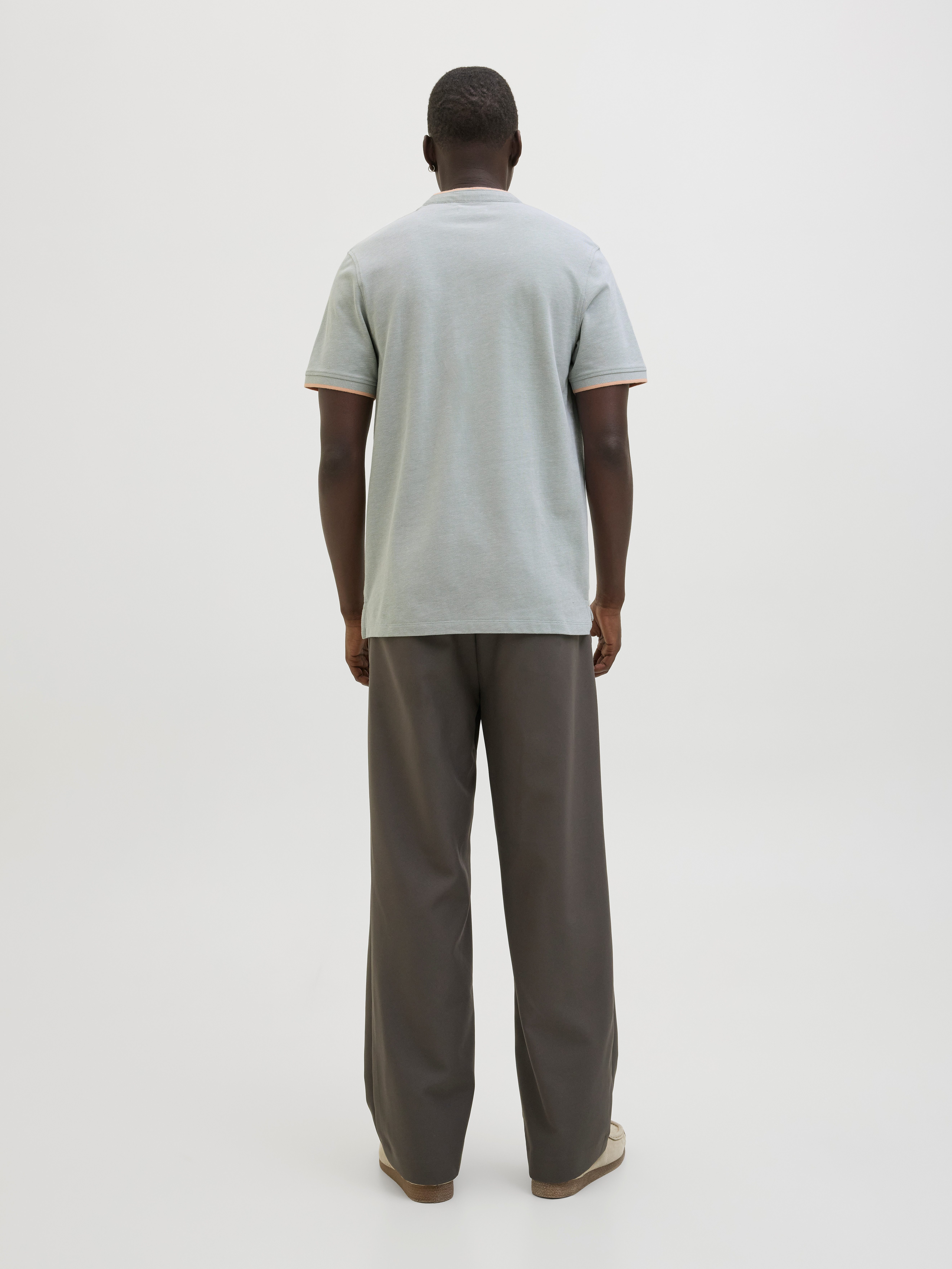 Jack & Jones Poloshirt JJEPAULOS MAO POLO met geborduurd logo