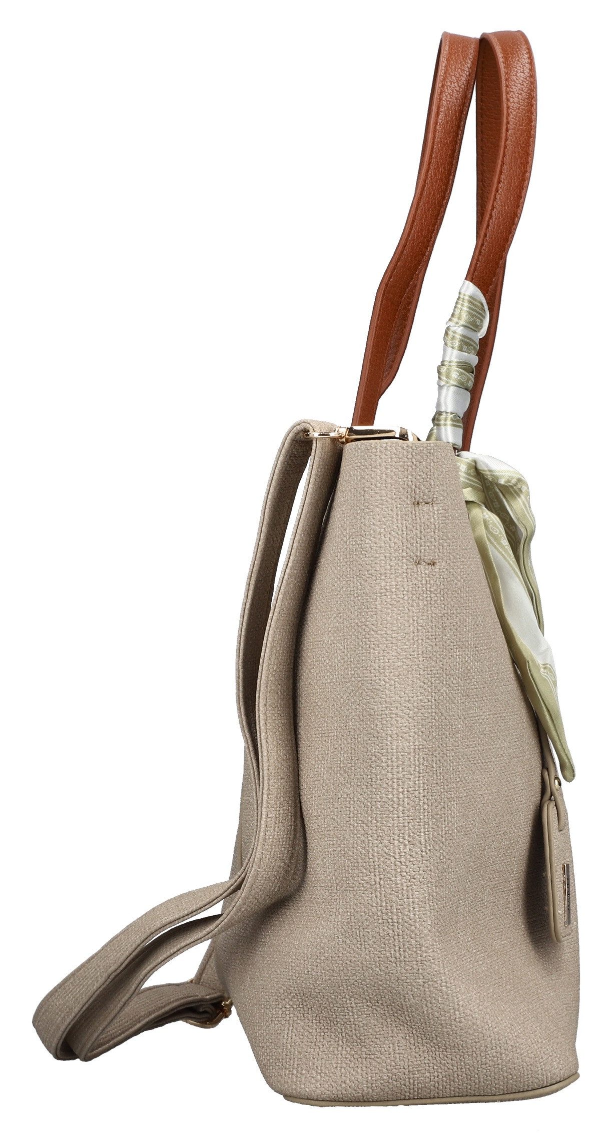Rieker Shopper Schoudertas, dames tas met afneembare logo-hanger