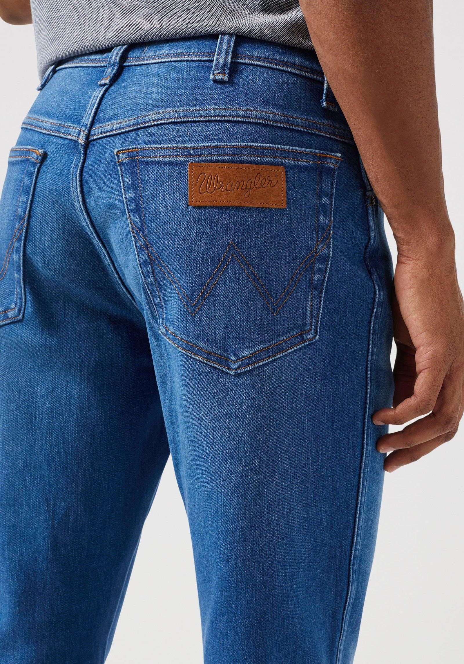 Wrangler Straight jeans TEXAS FREE TO STRETCH Vrij om te rekken materiaal