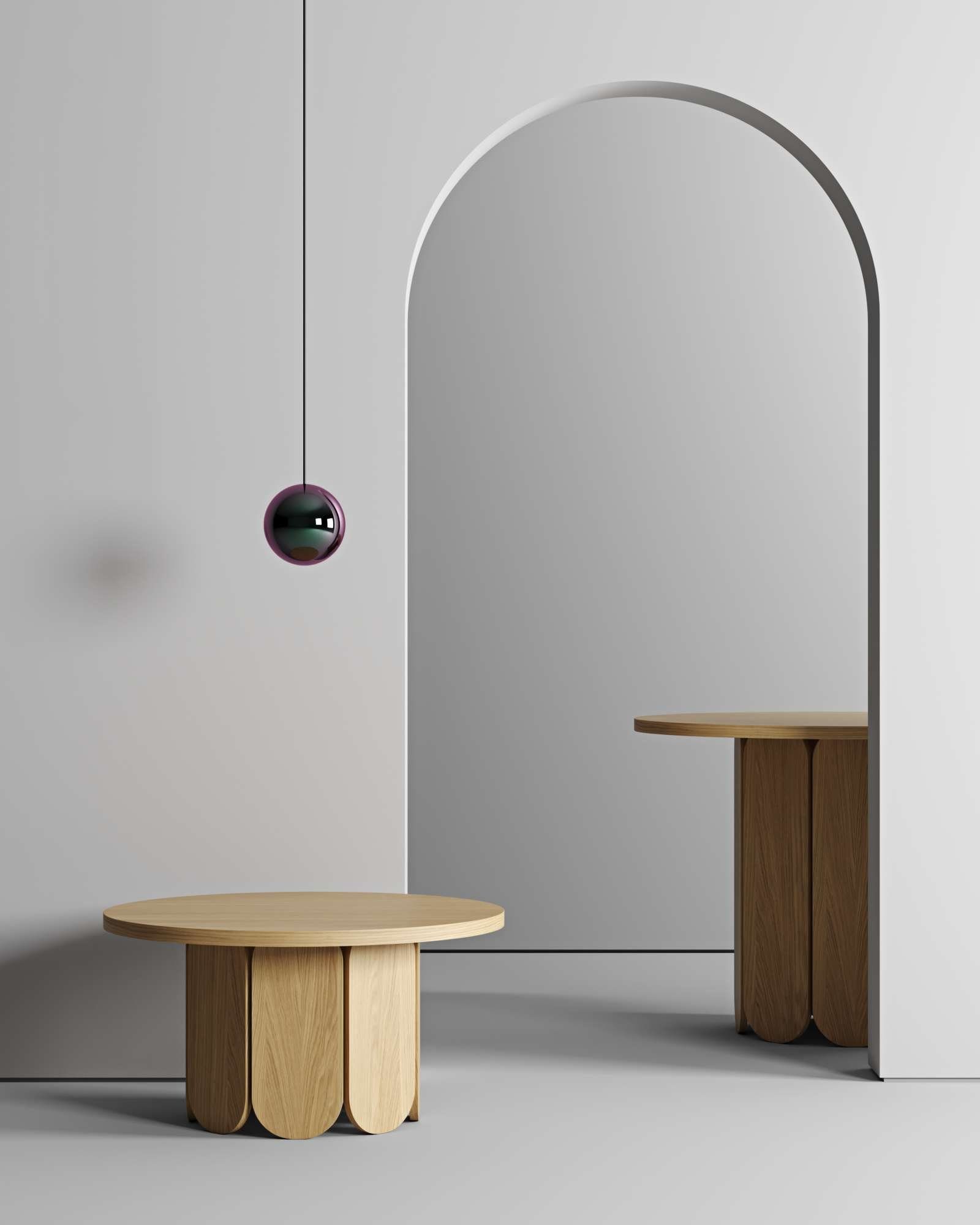 Woodman Salontafel Soft uniek ontwerp, breedte 78 cm