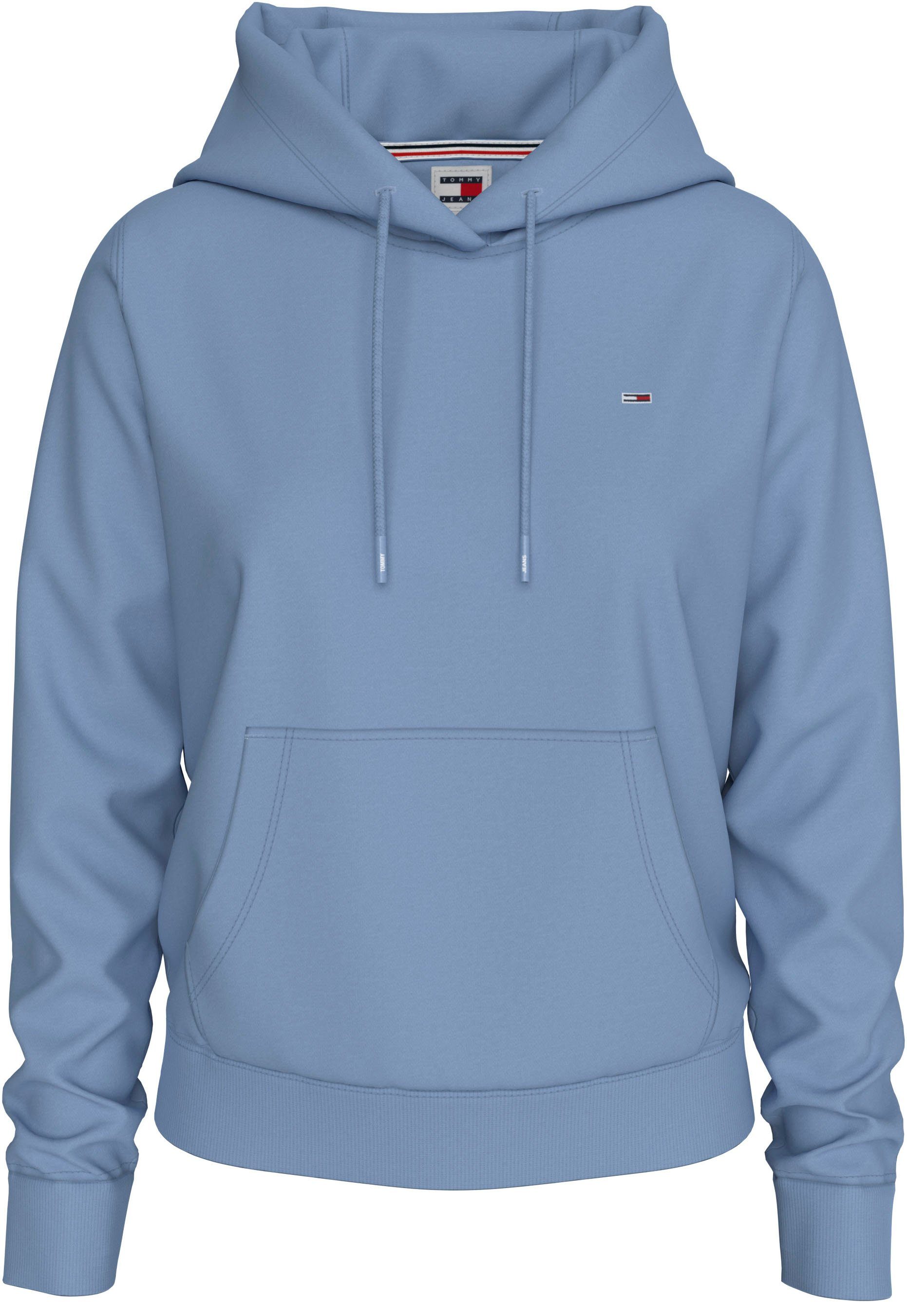TOMMY JEANS Hoodie TJW REG S FLAG HOODIE Capuchon met koord, kangoeroezak, Tommy Jeans logo-vlag