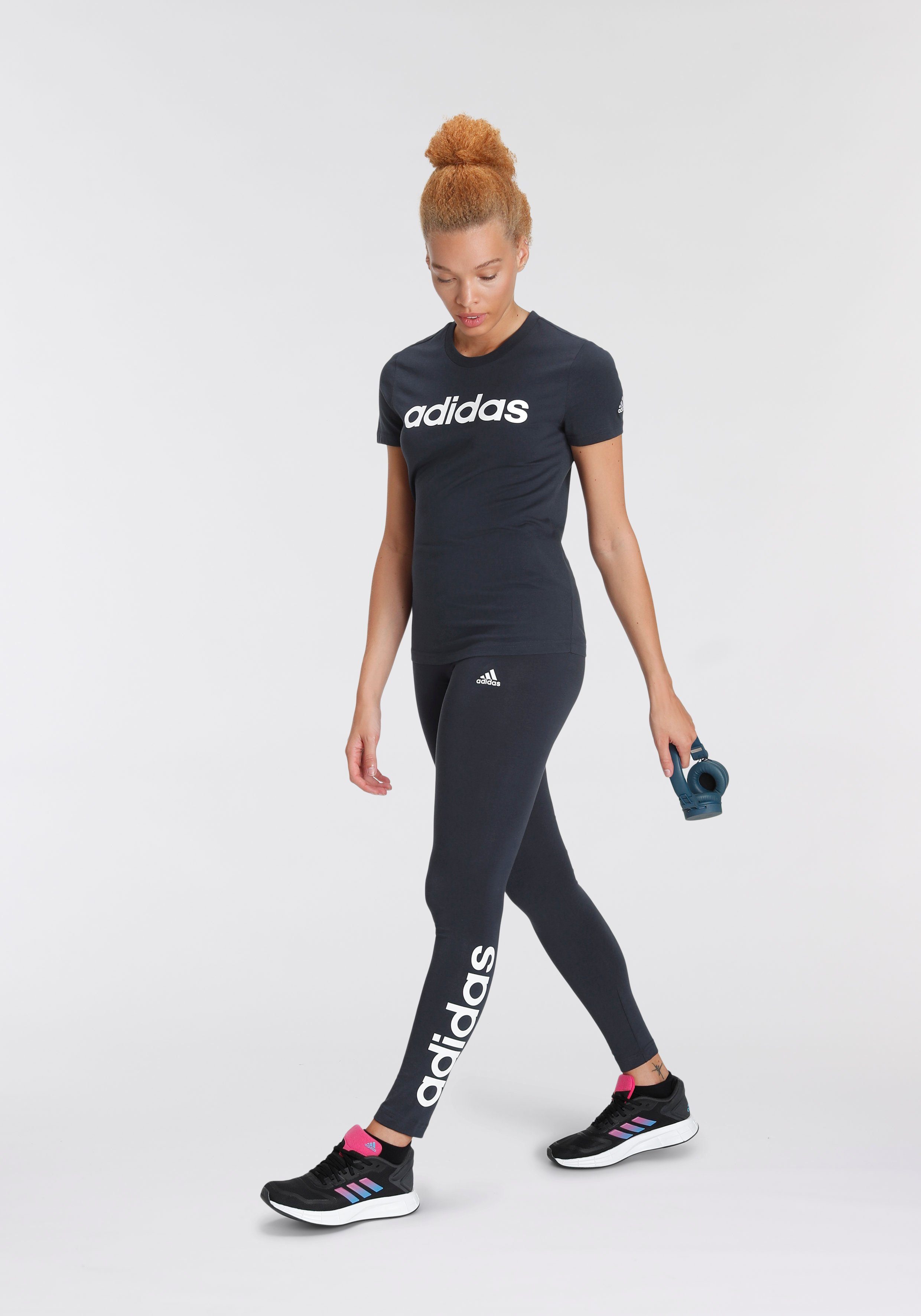 adidas Sportswear Legging W LIN LEG (1-delig)