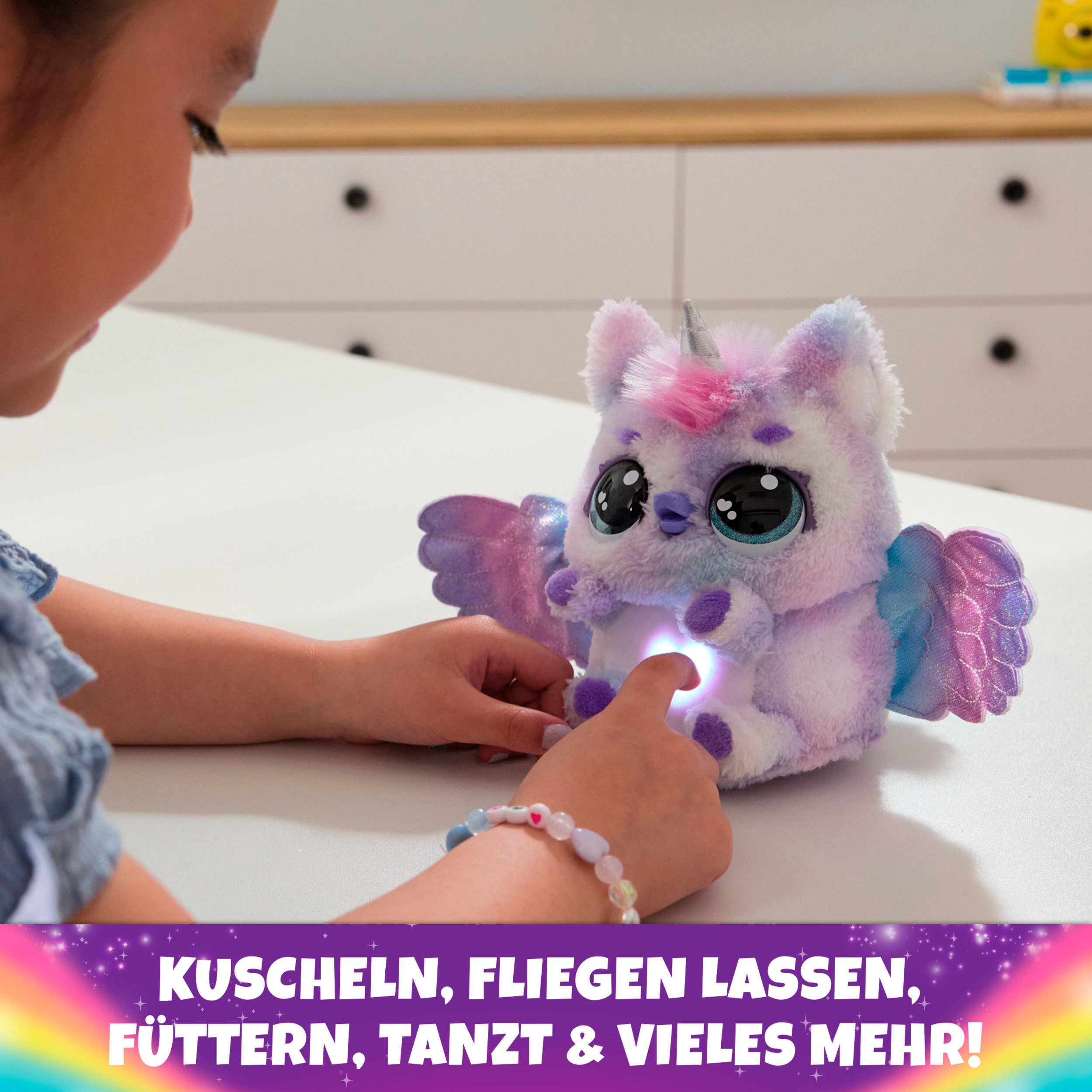 Spin Master Speelfiguur Hatchimals Alive Mystery Ei Pufficorn