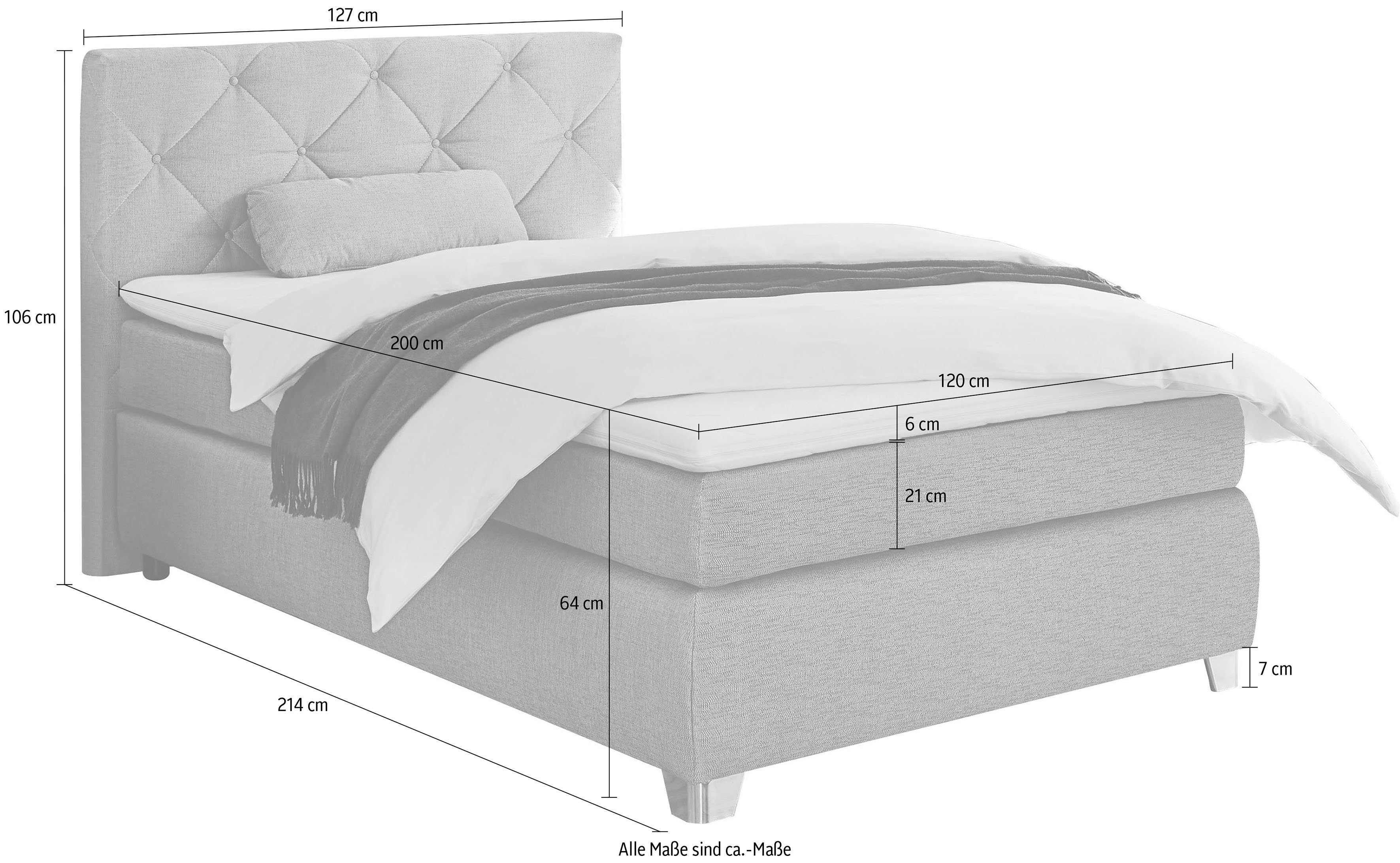 Jockenhöfer Gruppe Boxspring Finja