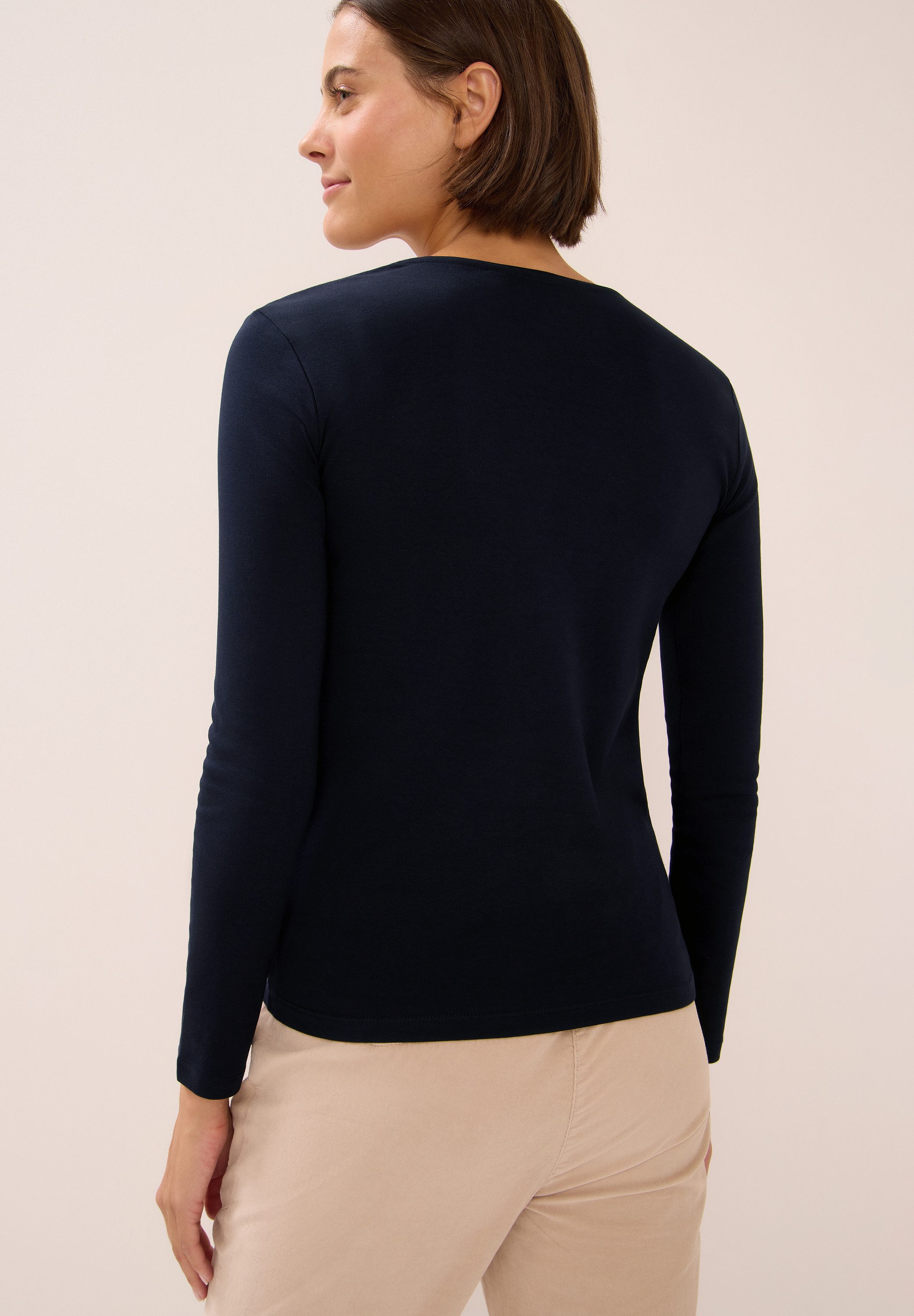 Cecil Shirt met lange mouwen Stijl Pia
