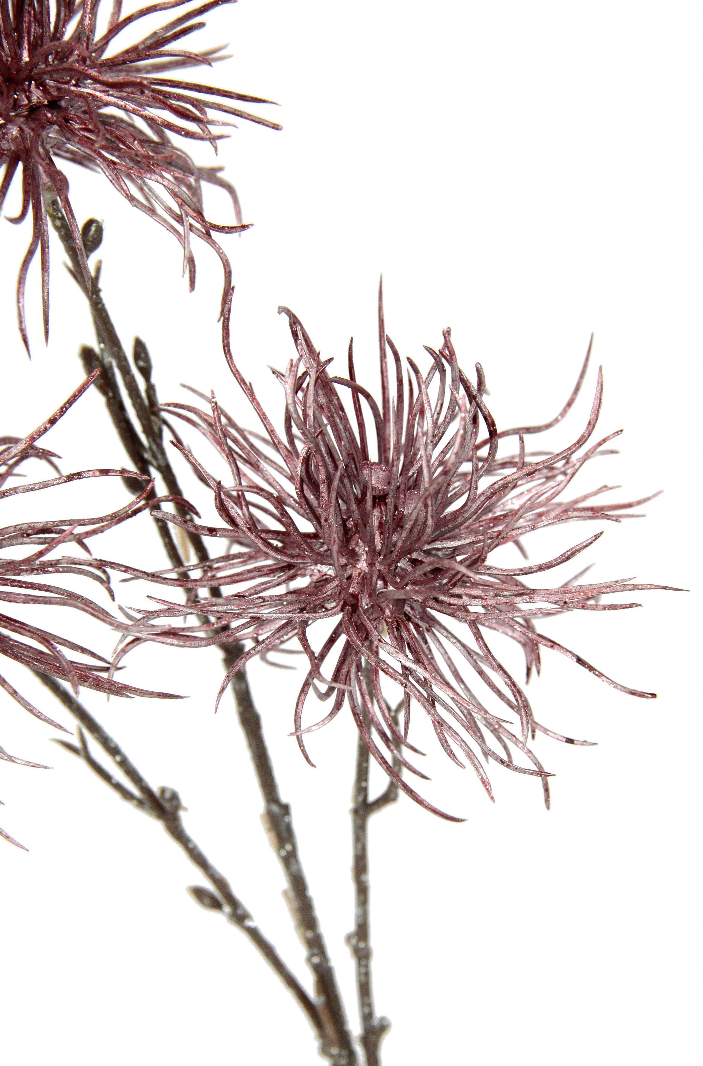 I.GE.A. Kunstbloem Distel Metallic-disteltak, kunsttakken(5 stuks)