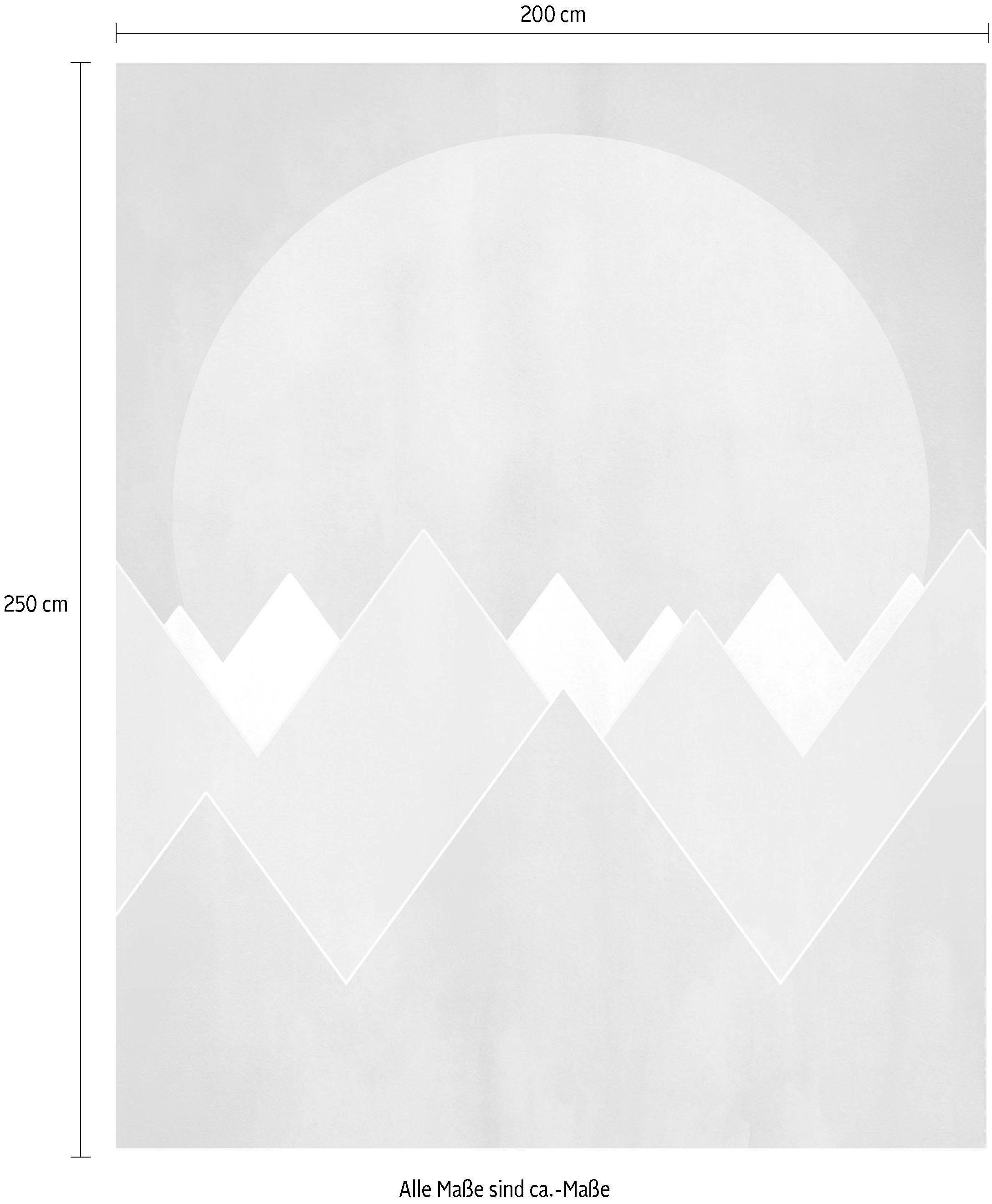 Komar Vliesbehang Digitale print vlies - Sunrise Gentle - Afmeting 200 x 250 cm (1 stuk)