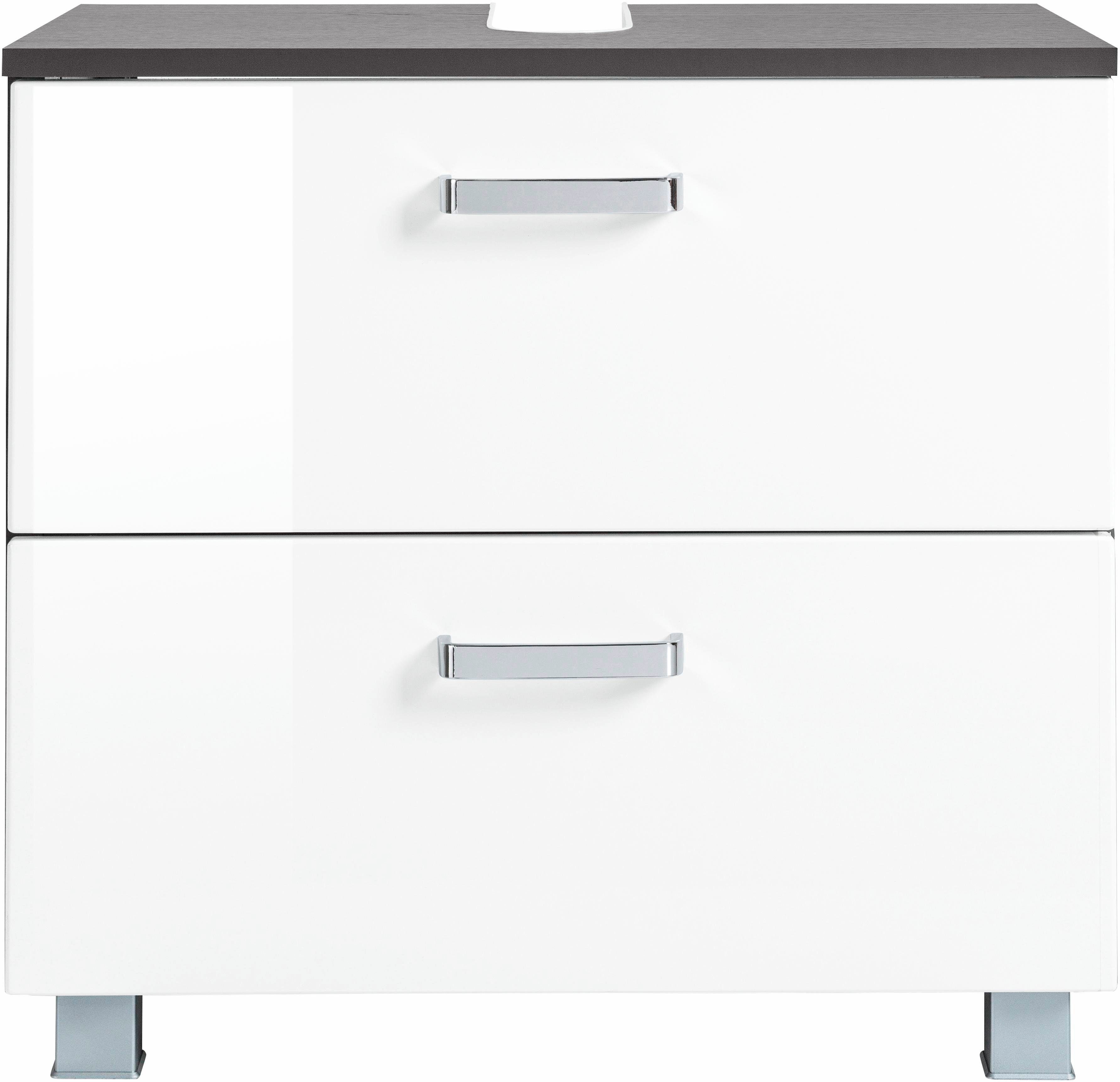 welltime Wastafelonderkast Ravenna Breedte 70 cm, deuren met demper