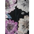 lascana blouse zonder sluiting met bloemenprint zwart