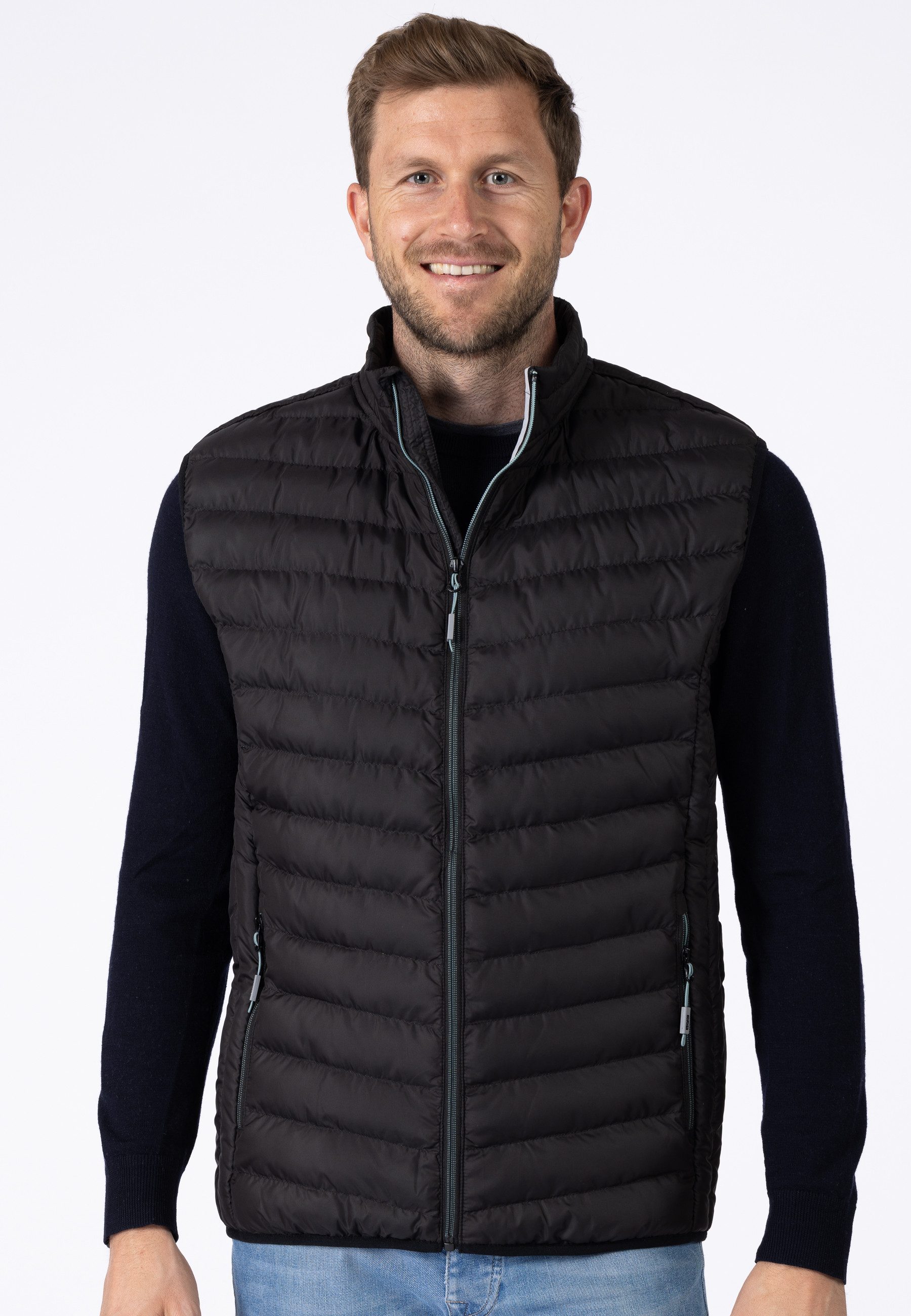 LPO Bodywarmer Heren gewatteerd gestepte vest Cassius