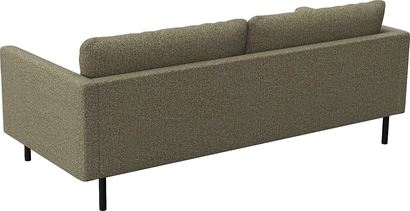 FLEXLUX 3,5-zitsbank Bolzano, megabank, actueel design, zeer comfortabel door koudschuim, in de zitting, losse zit- en rugkussens