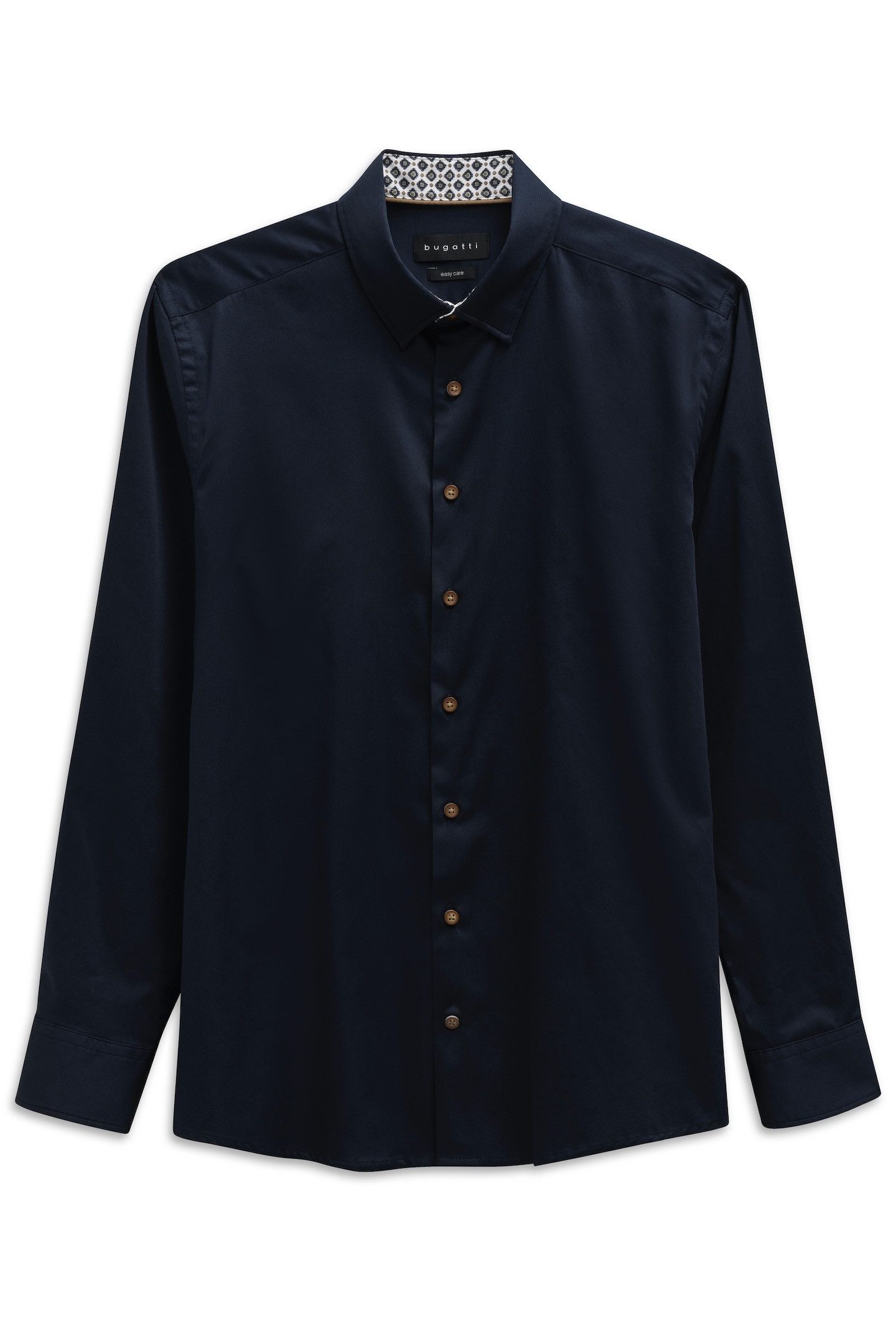 Bugatti Overhemd met lange mouwen MODERN FIT met under button-down & easy-care