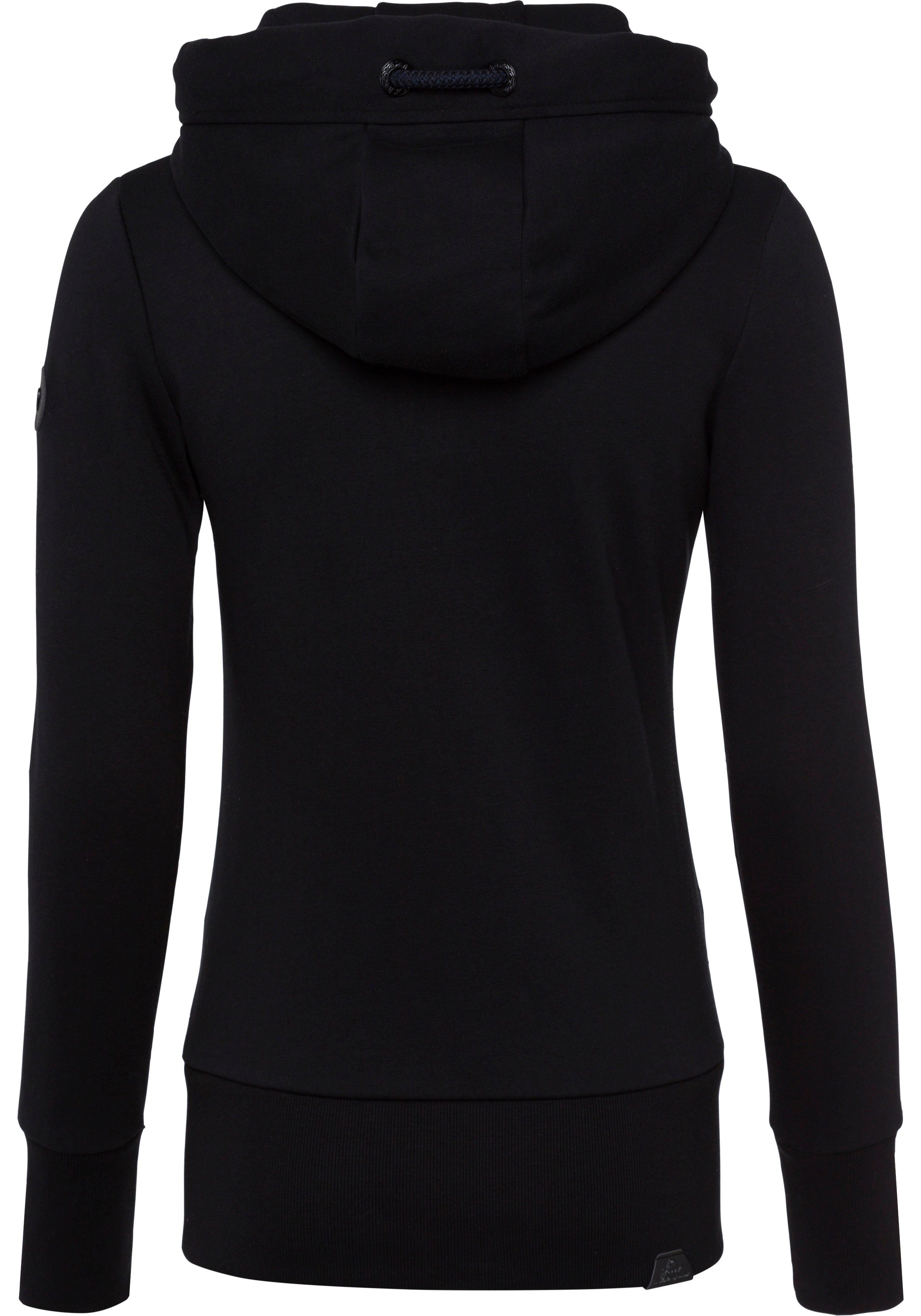 Ragwear Sweatvest NESKA ZIP O met extra brede boorden