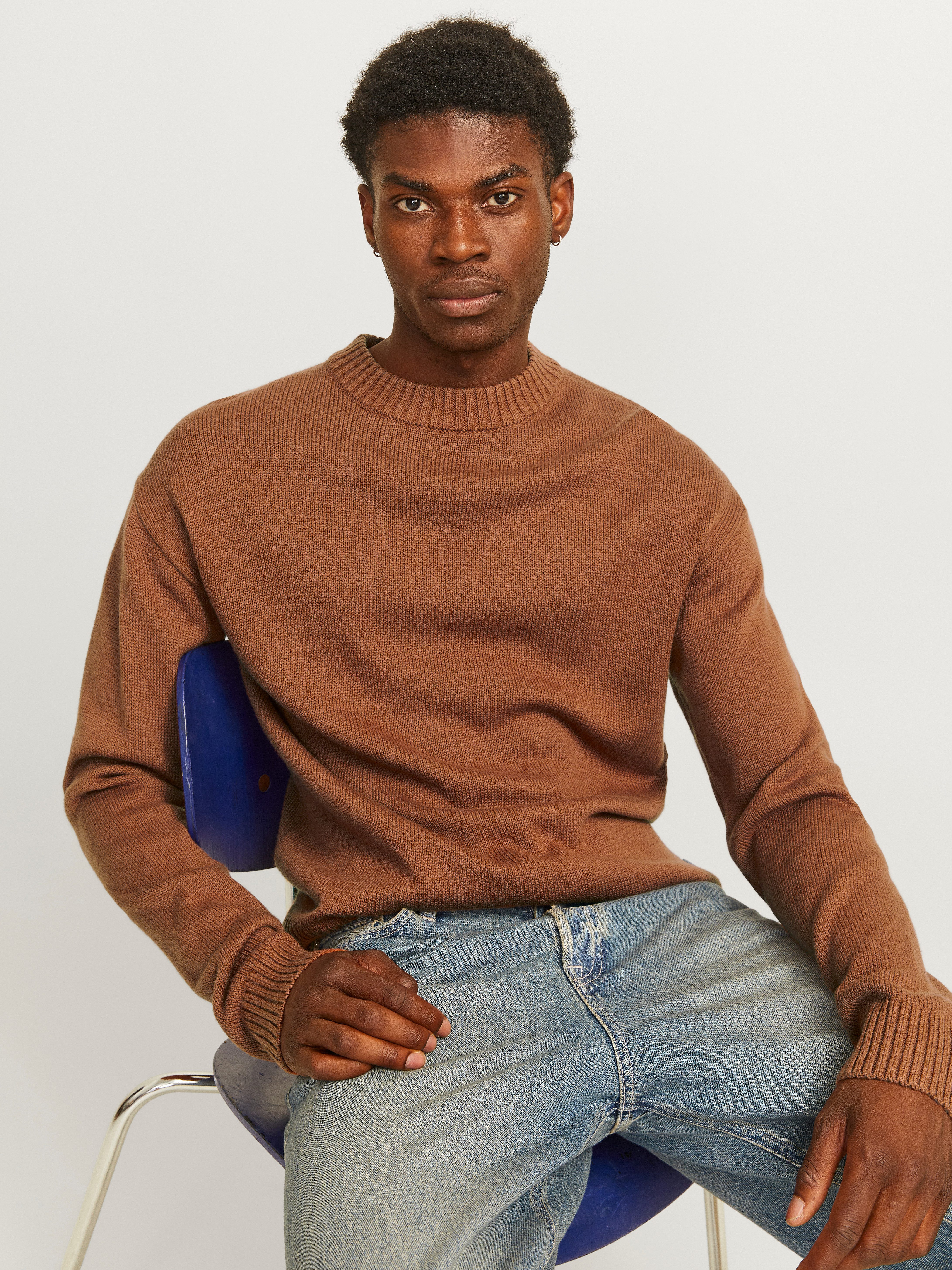 Jack & Jones Trui met ronde hals JJEJACK KNIT CREW NECK SN