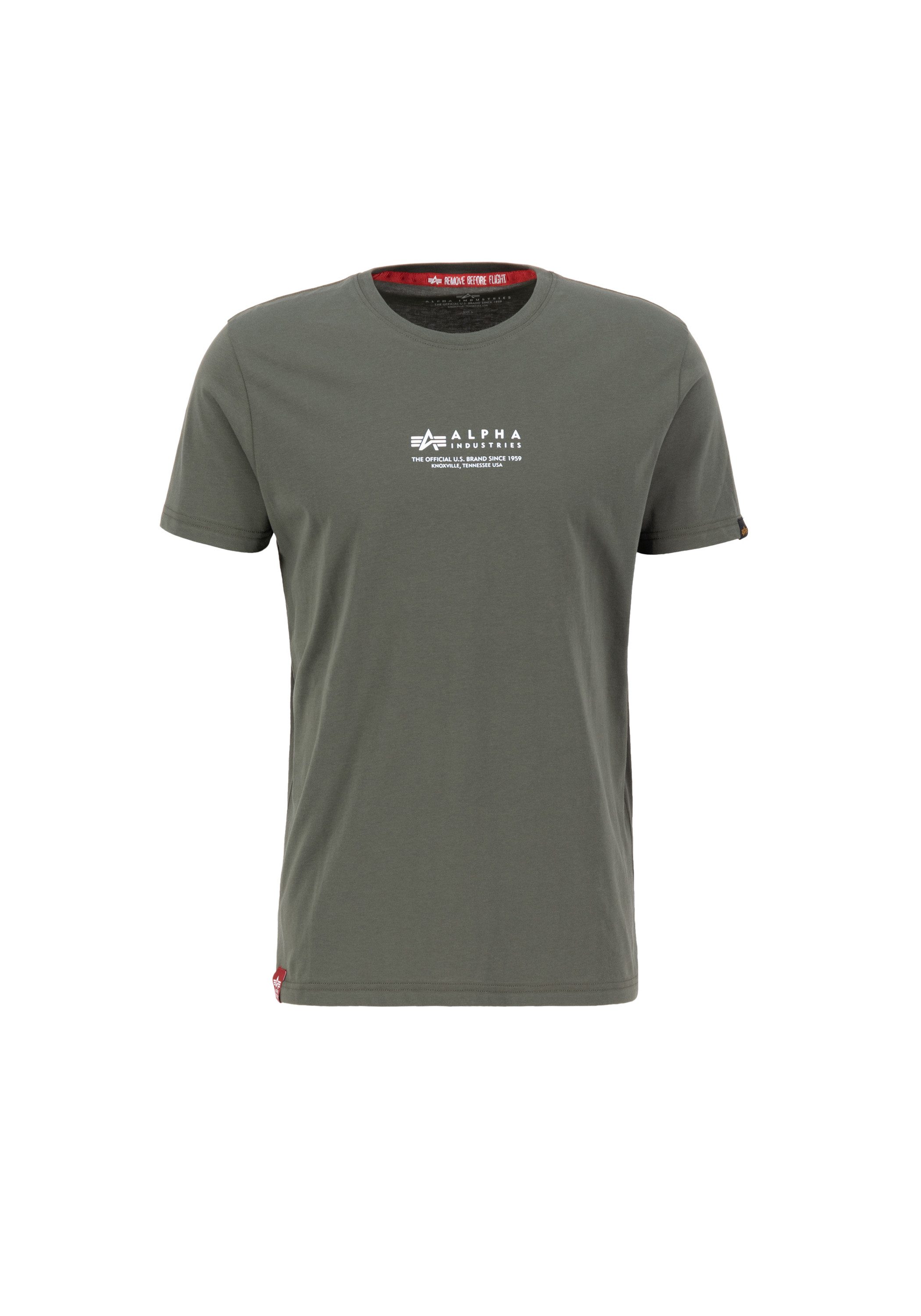 Alpha Industries T-shirt Men T-Shirts Alpha Wording T
