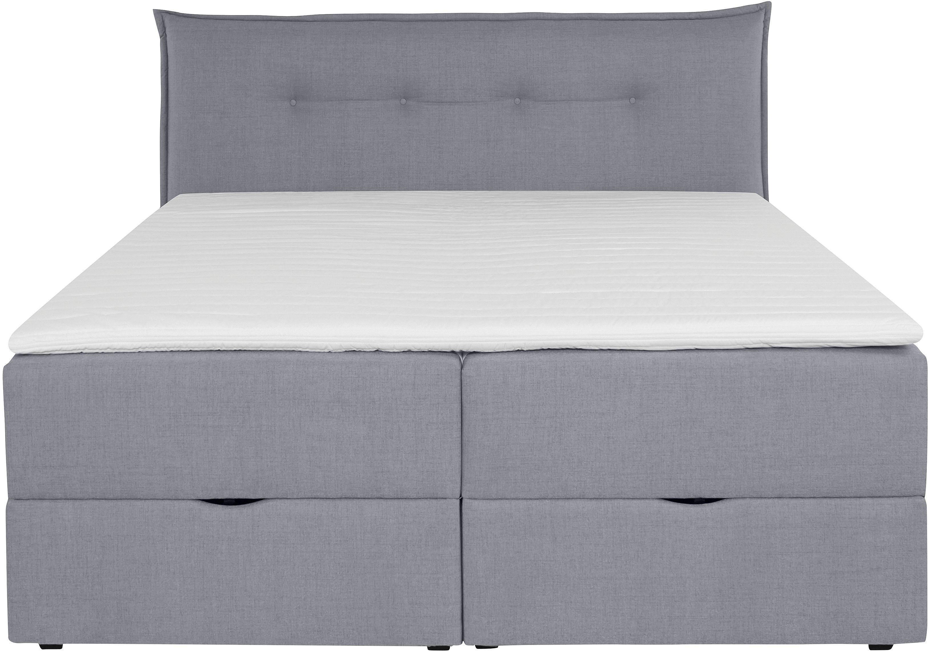 andas Boxspring Lichtgewicht inclusief bedkist & topmatras, in 4 breedten en 2 hardheden