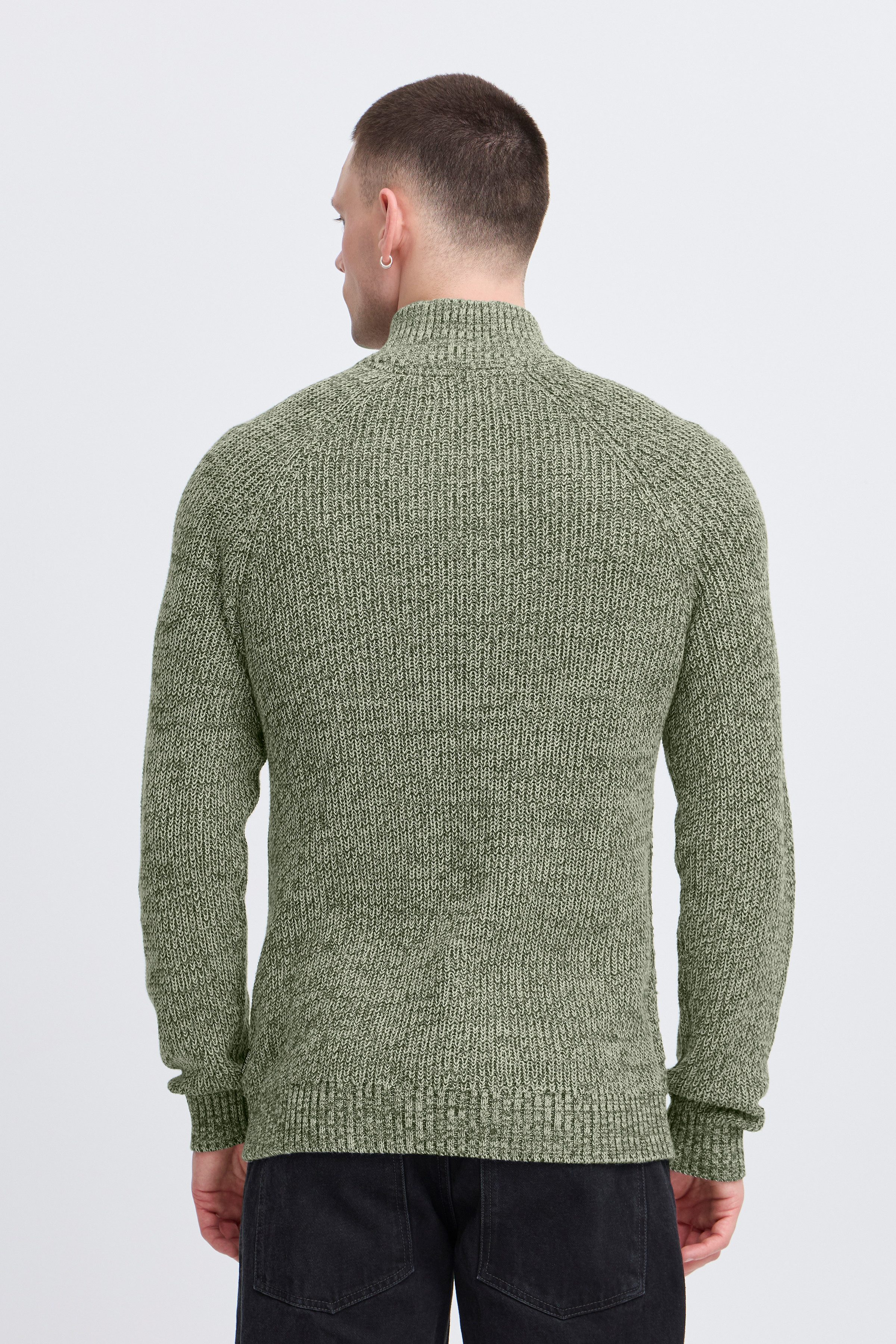 Blend Trui met staande kraag BHDARIK HALFZIPP