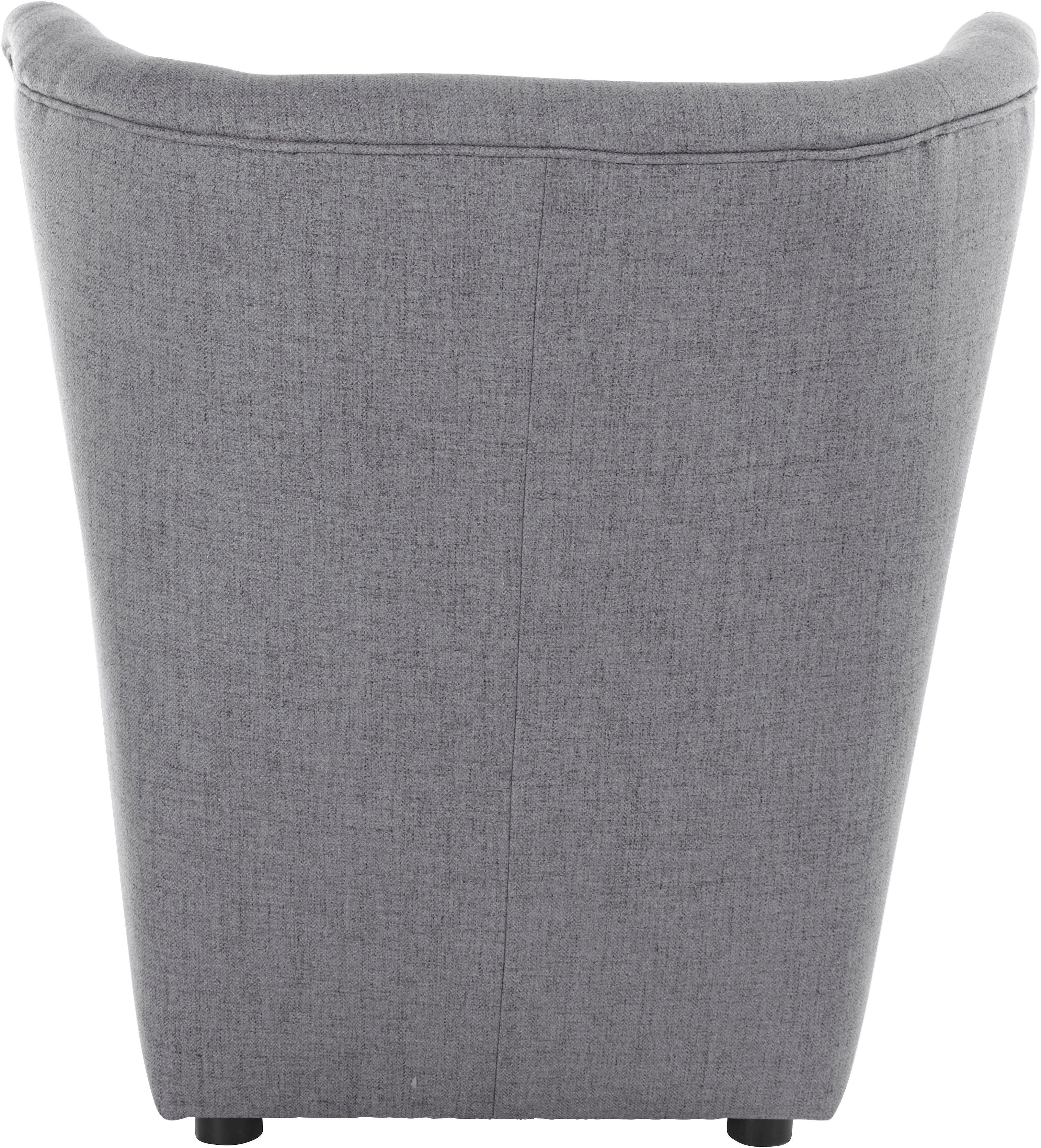 LeGer Home by Lena Gercke Oorfauteuil Levke Stoel naar keuze met of zonder hocker
