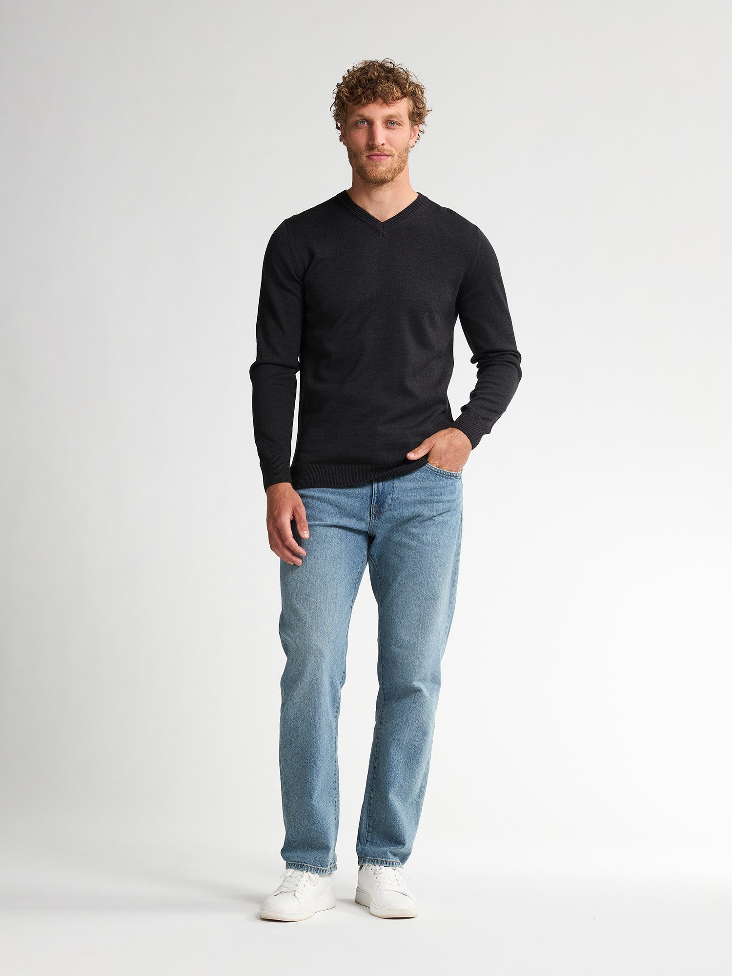 Petrol Industries Trui met V-hals V-Neck Basi