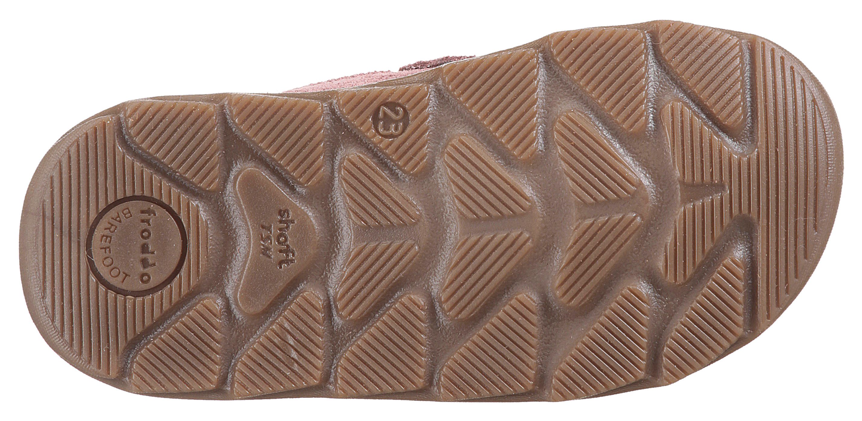 froddo® Barefootschoenen ZERU TEX FURRY BAREFOOT Klittenbandlaarzen, winterlaarzen, comfortabele schoen met TEX-membraan