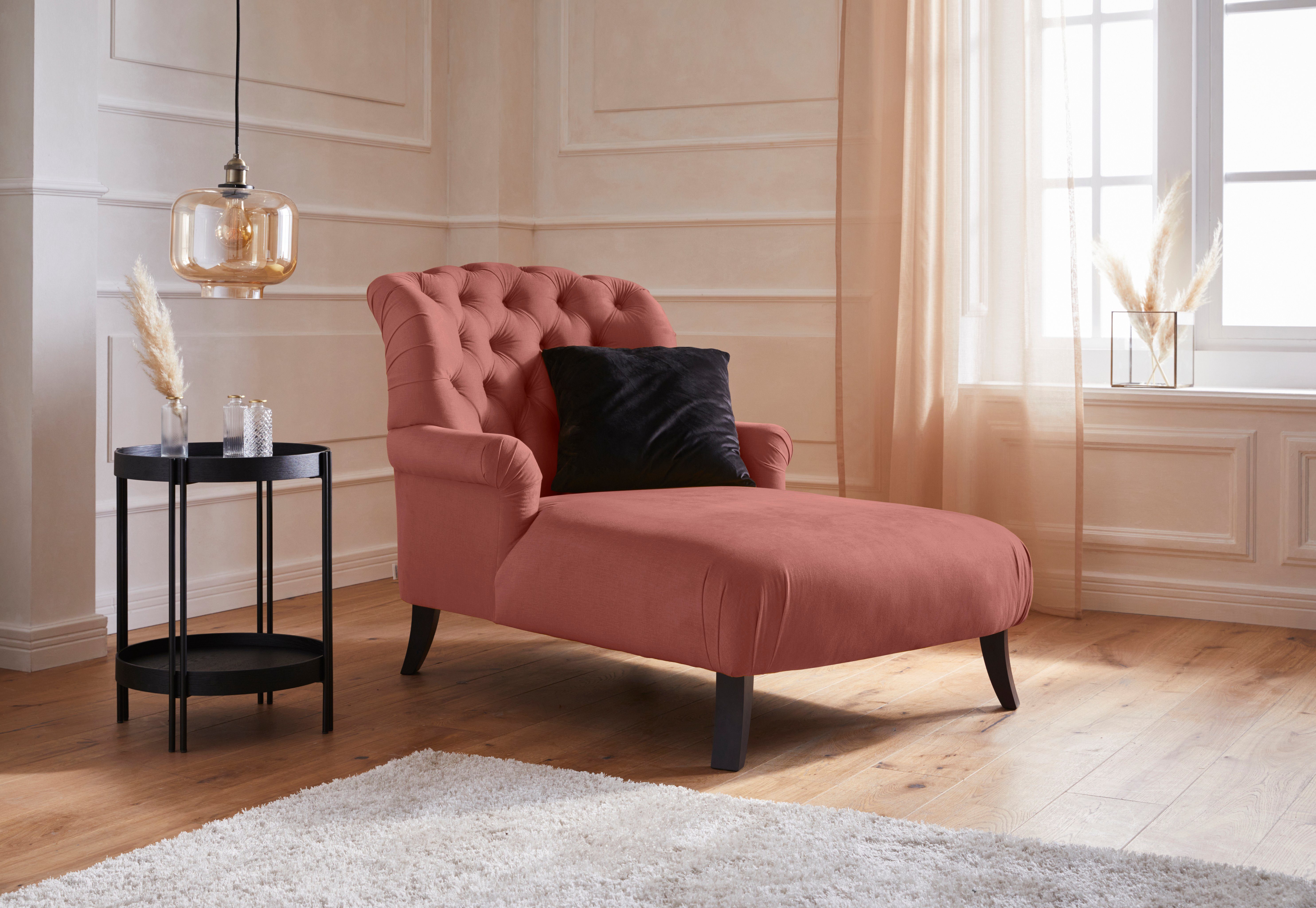 Guido Maria Kretschmer Home&Living Loveseat Amiens fauteuil loungefauteuil met prachtige capitonnage achter