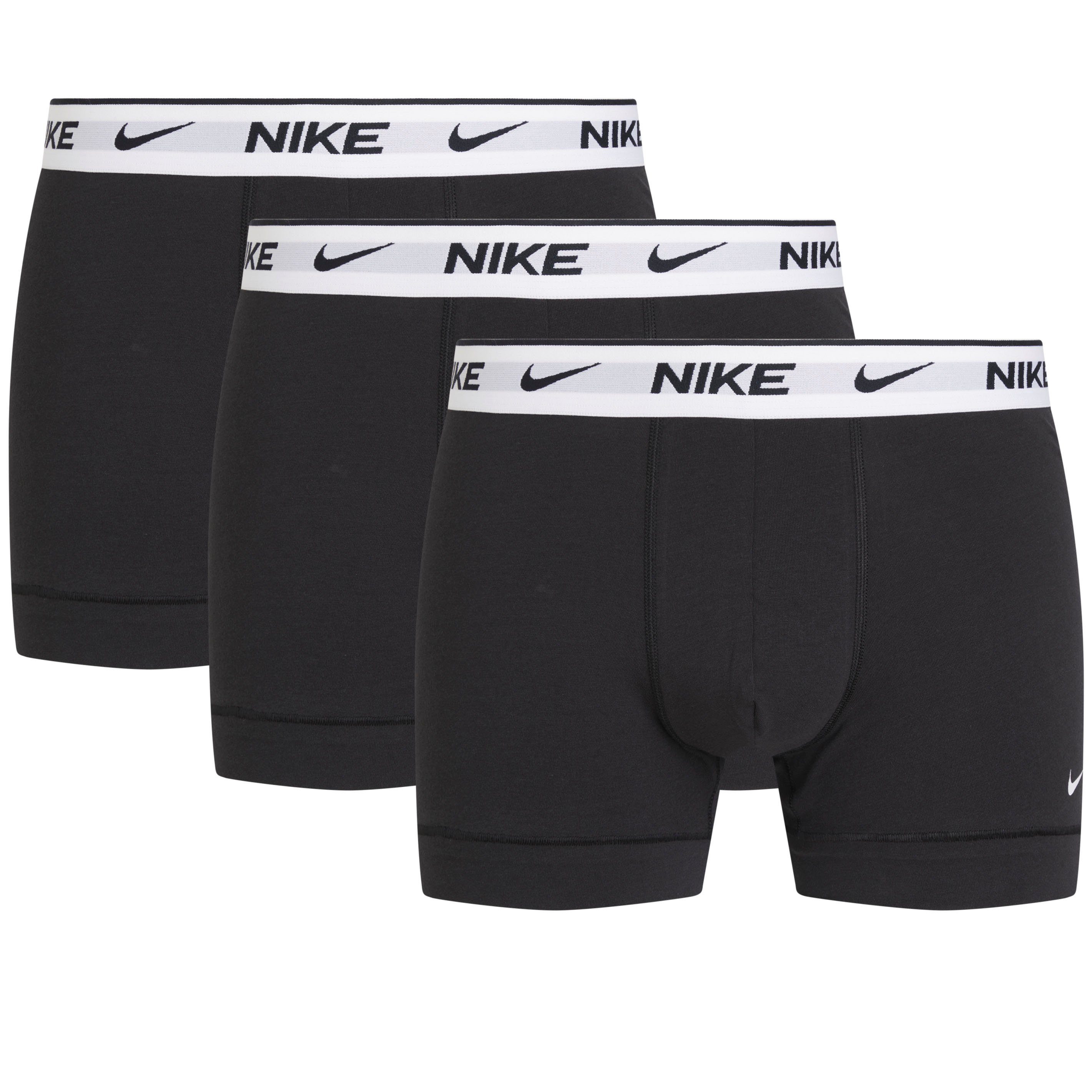 NIKE Underwear Trunk Nike Dri-FIT Essential Cotton Stretch met logo op de tailleband (3 stuks, Set v