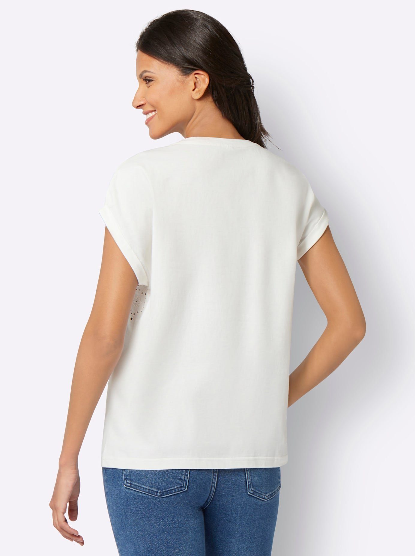 Classic Basics Shirt met ronde hals Shirt met korte mouwen (1-delig)