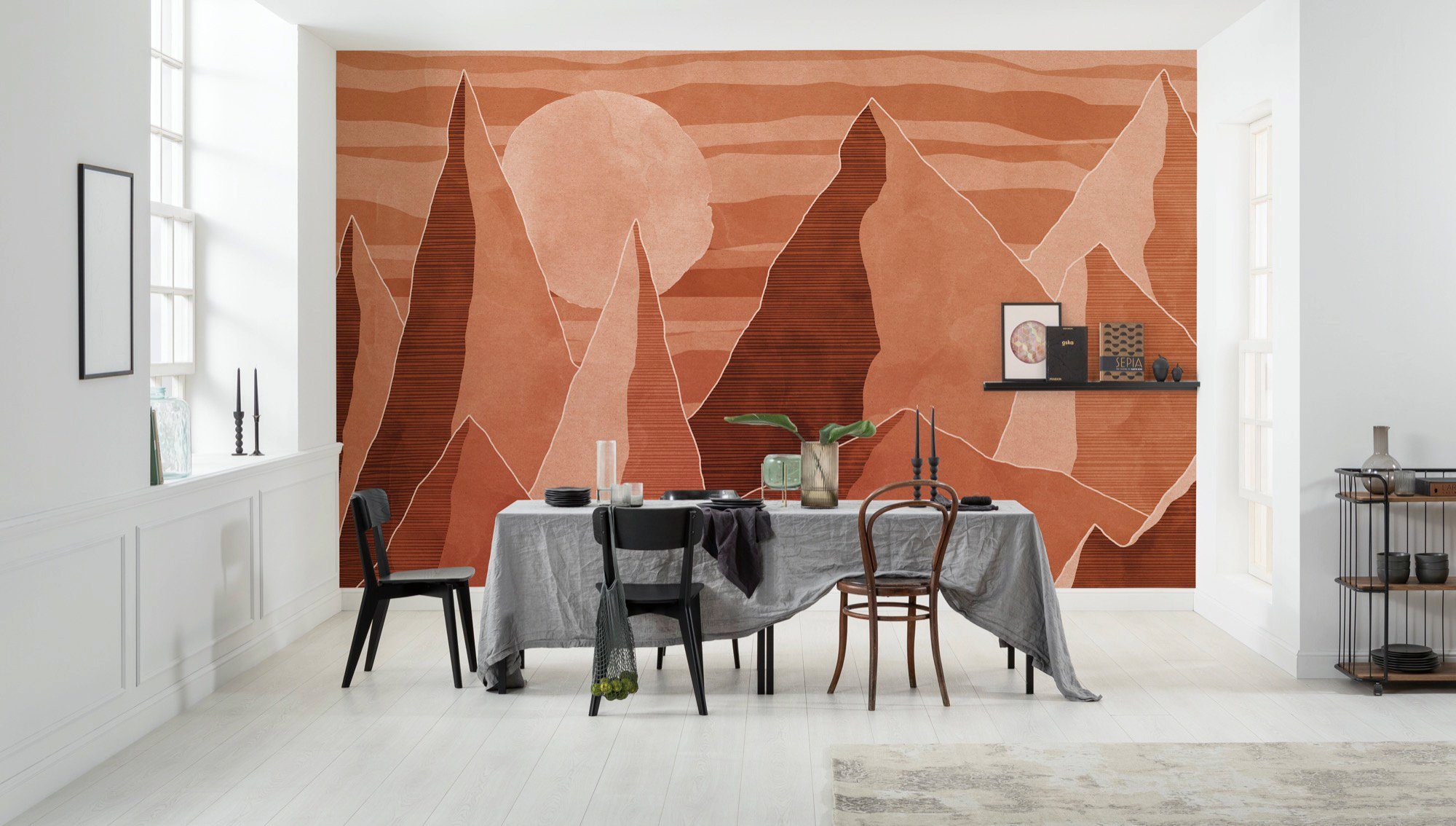 Komar Vliesbehang Digitale print vlies - Desert Mile - Afmeting 400 x 280 cm