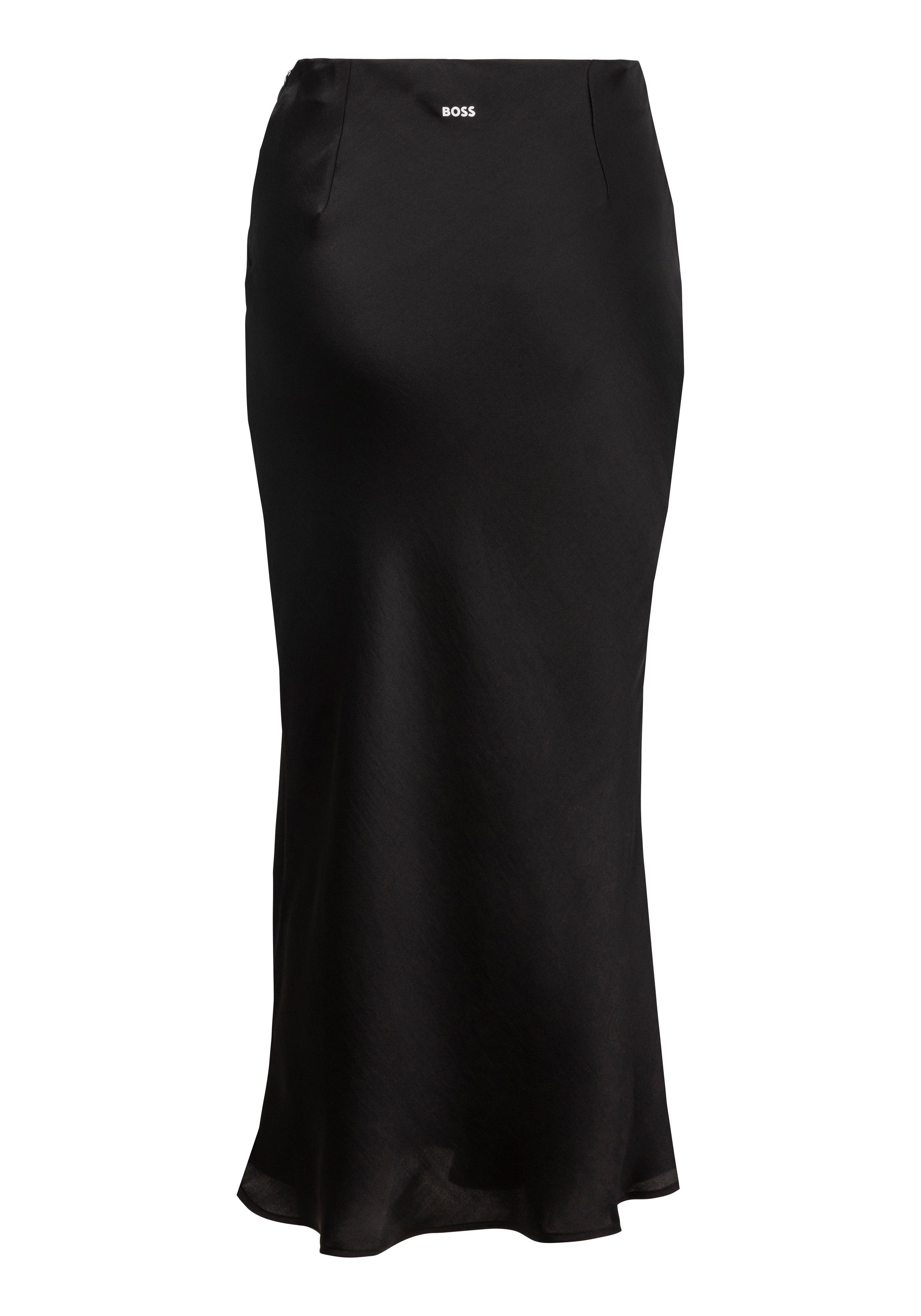 Boss Orange Midirok met naadritssluiting model 'Visos'