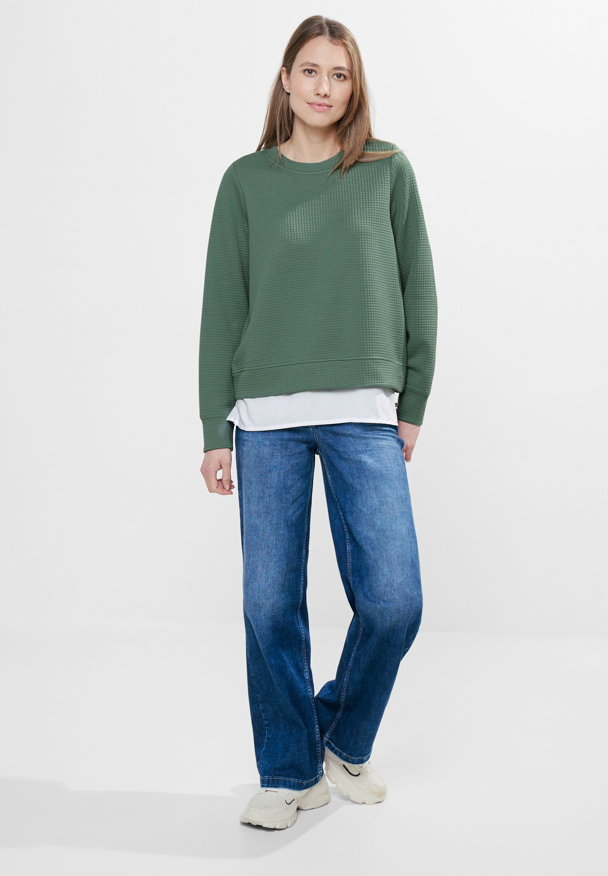 Cecil Sweatshirt met een ronde hals