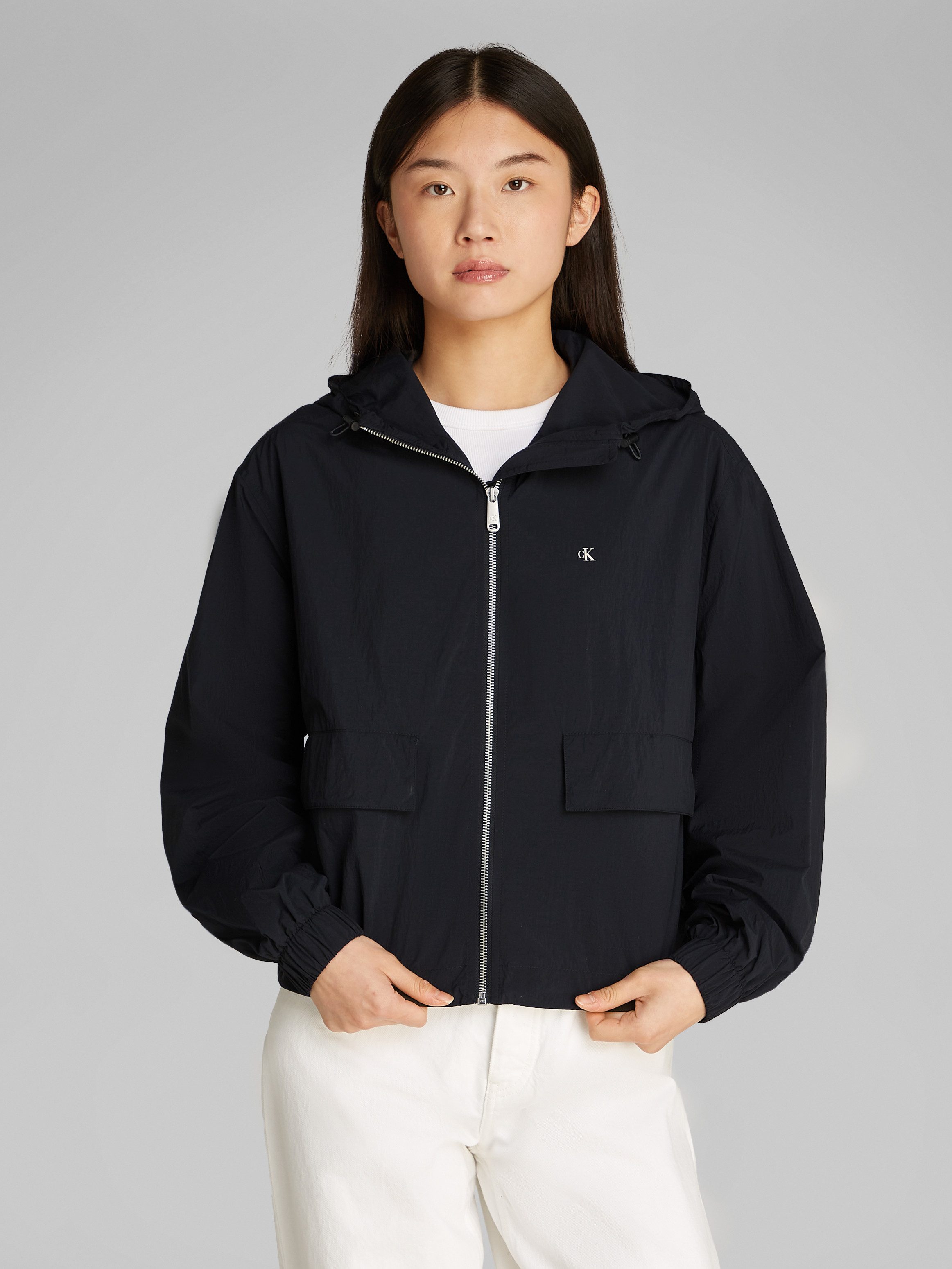 Calvin Klein Windbreaker COTTON NYLON WINDBREAKER JACKET